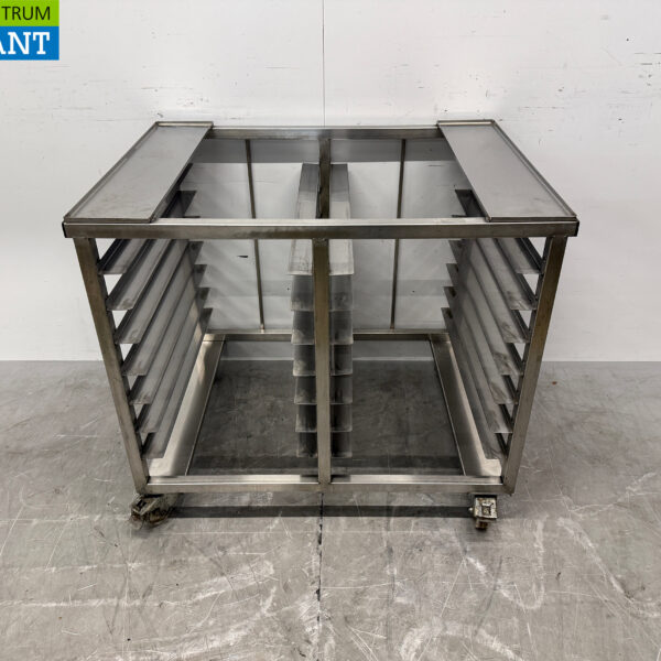 RVS Verrijdbaar Steamer Onderstel 94 x 70 x 82 cm Horeca