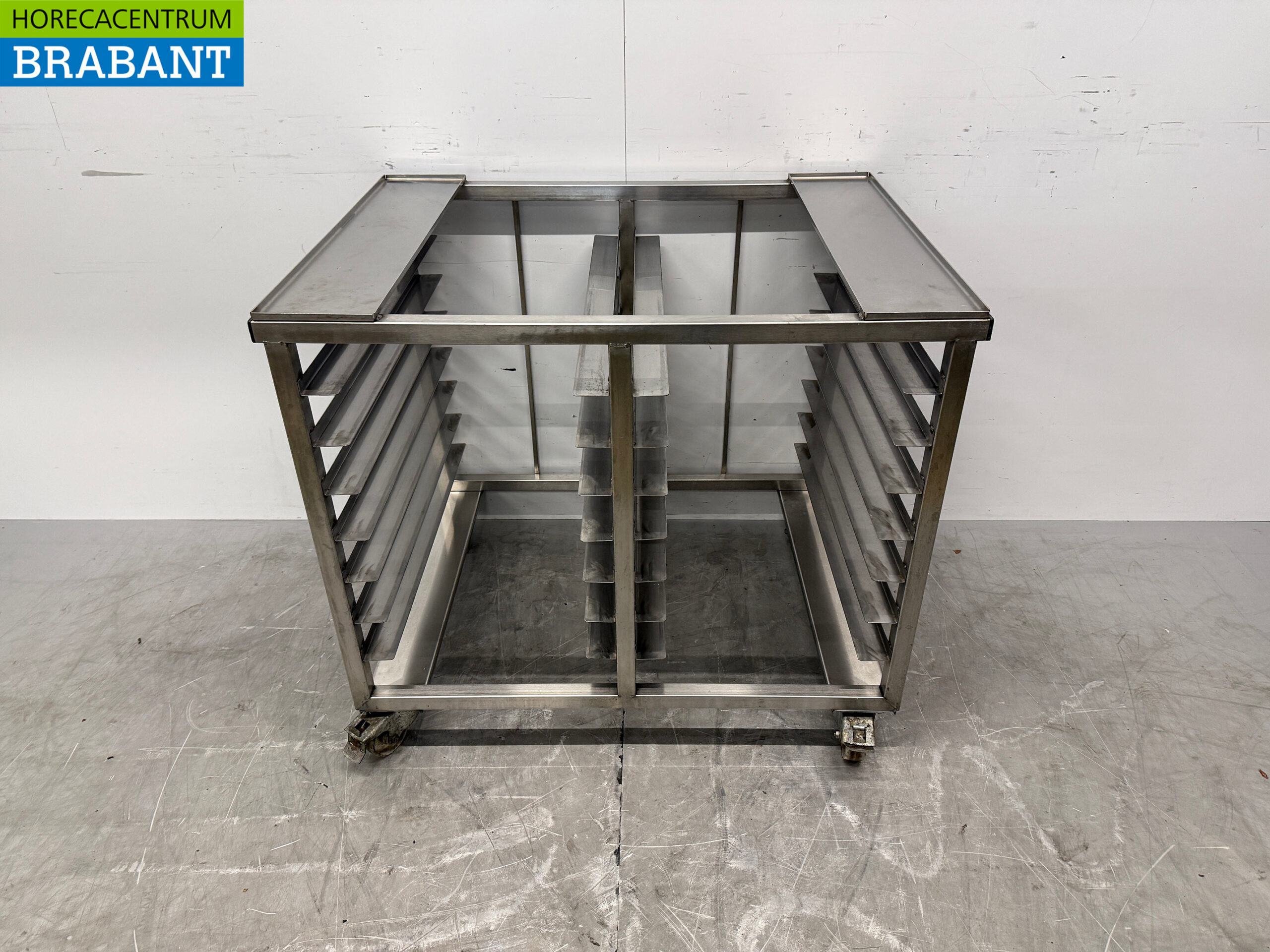 RVS Verrijdbaar Steamer Onderstel 94 x 70 x 82 cm Horeca
