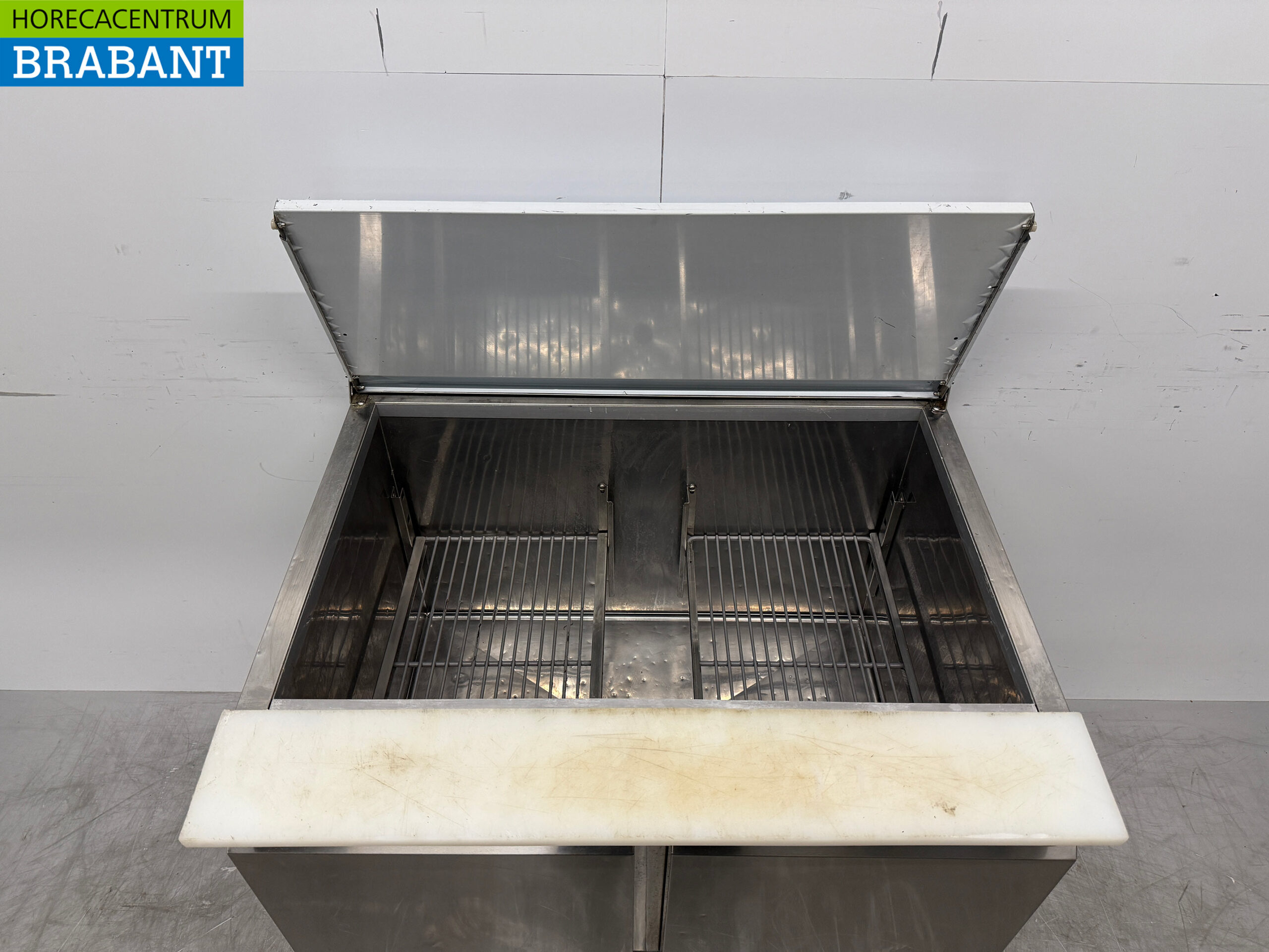 RVS Bartscher Saladette Koelwerkbank 2 Deuren 90,5 cm 230V Horeca - Afbeelding 4