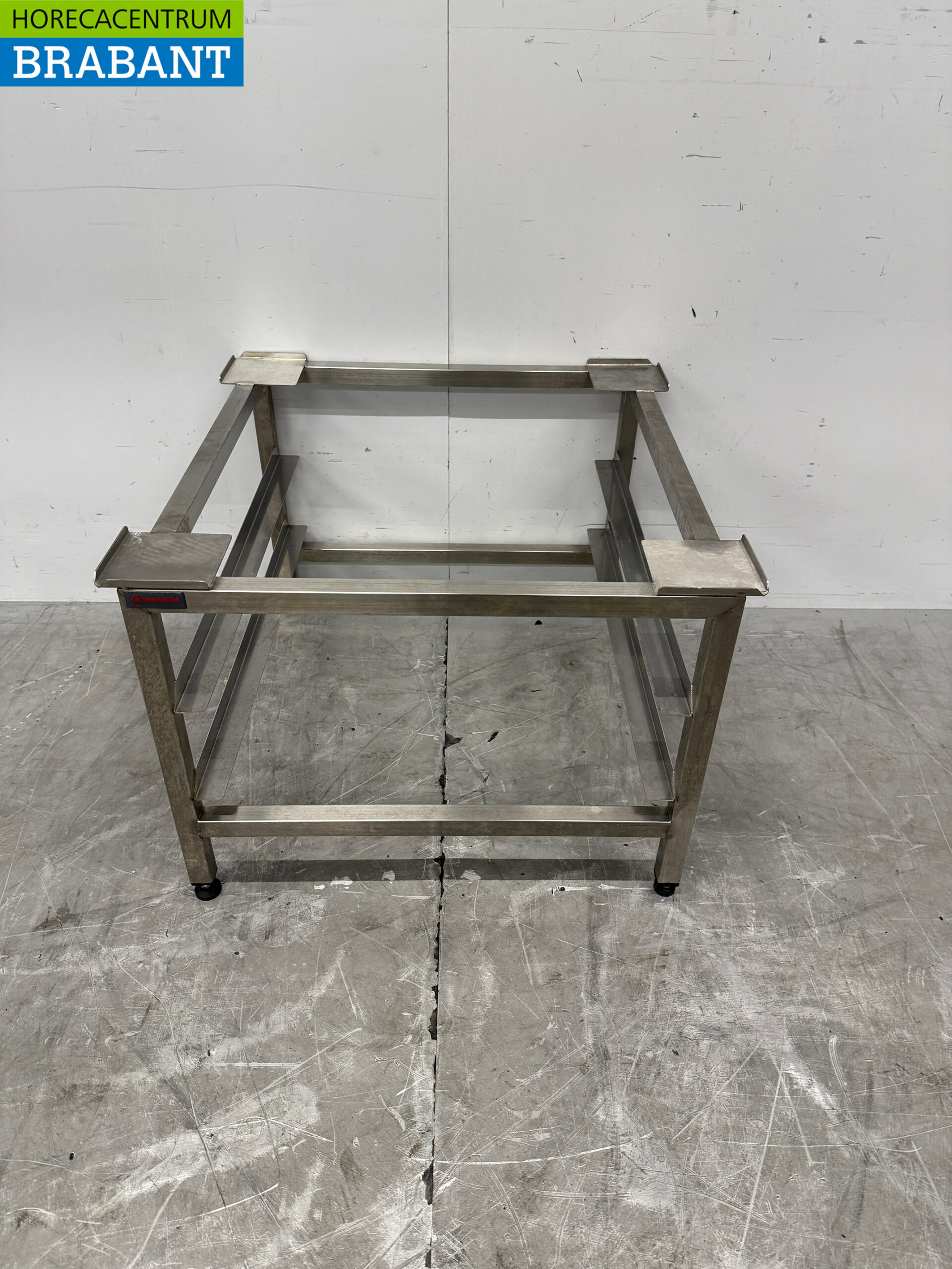 RVS Novameta Vaatwasser Onderstel 60 x 60 43,5 cm Horeca