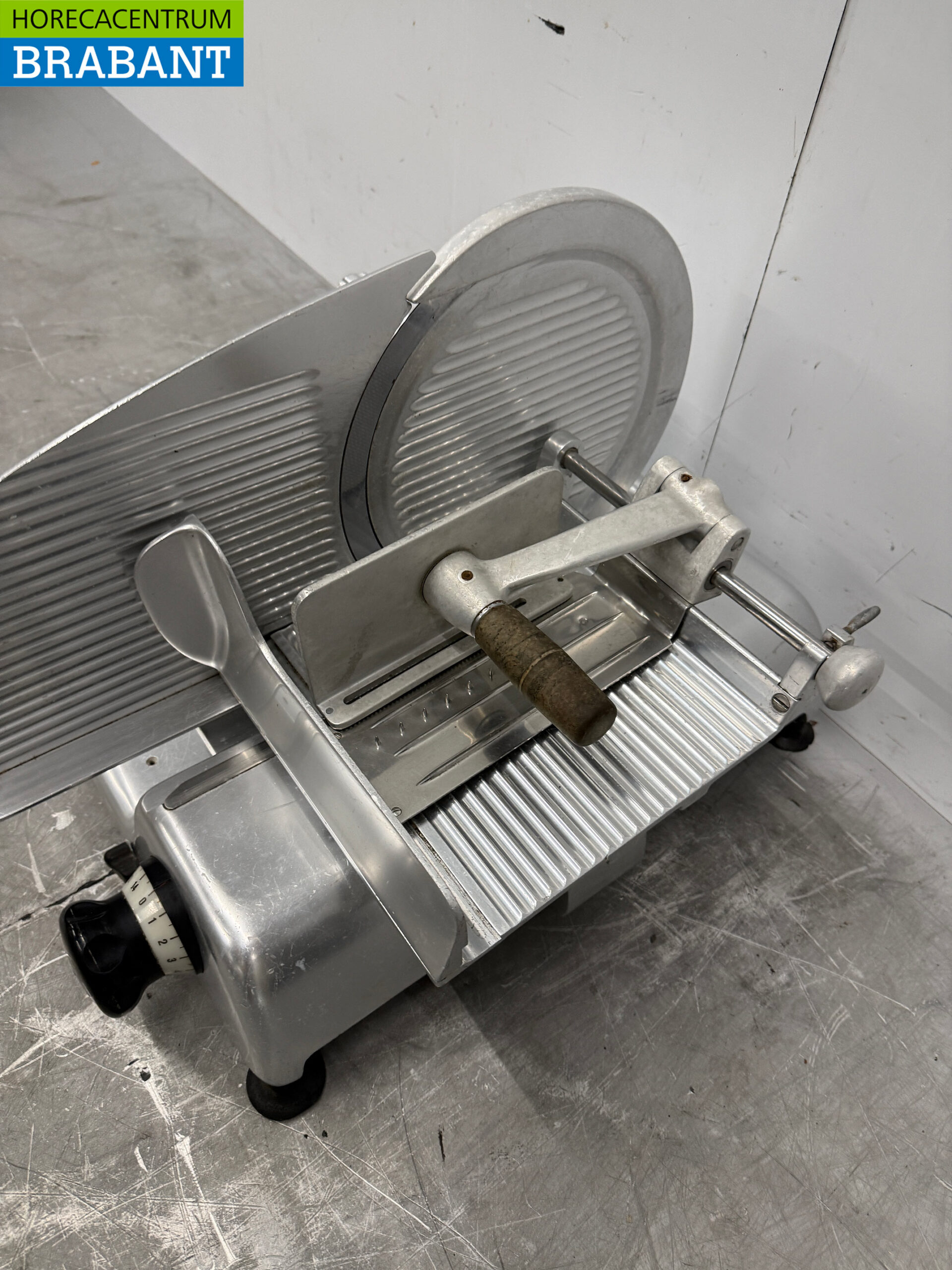 RVS Bizerba Snijmachine Vleessnijmachine 295 mm 230V Horeca - Afbeelding 4
