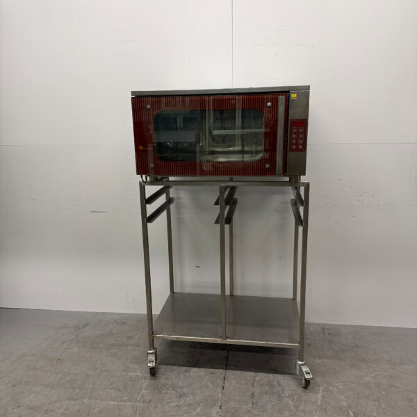 RVS Fri-Jado Heteluchtoven met vochtinjectie 3 x 60/40 cm 230V Horeca