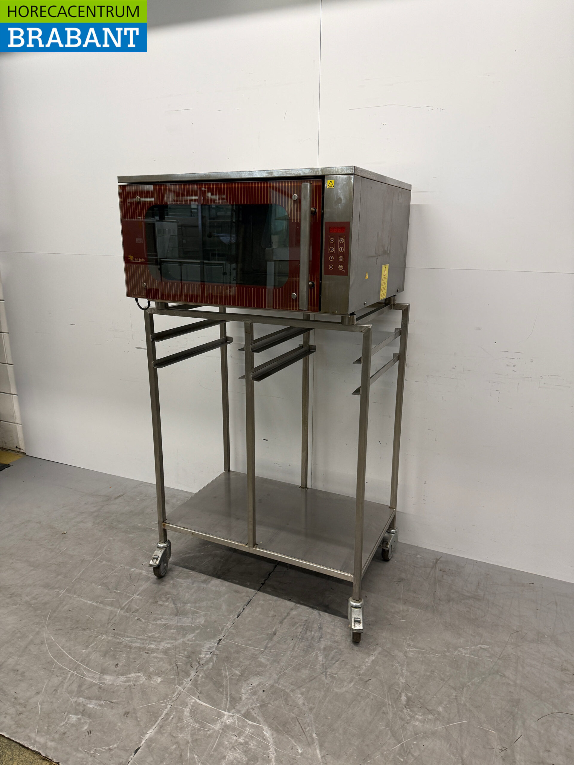RVS Fri-Jado Heteluchtoven met vochtinjectie 3 x 60/40 cm 230V Horeca - Afbeelding 2