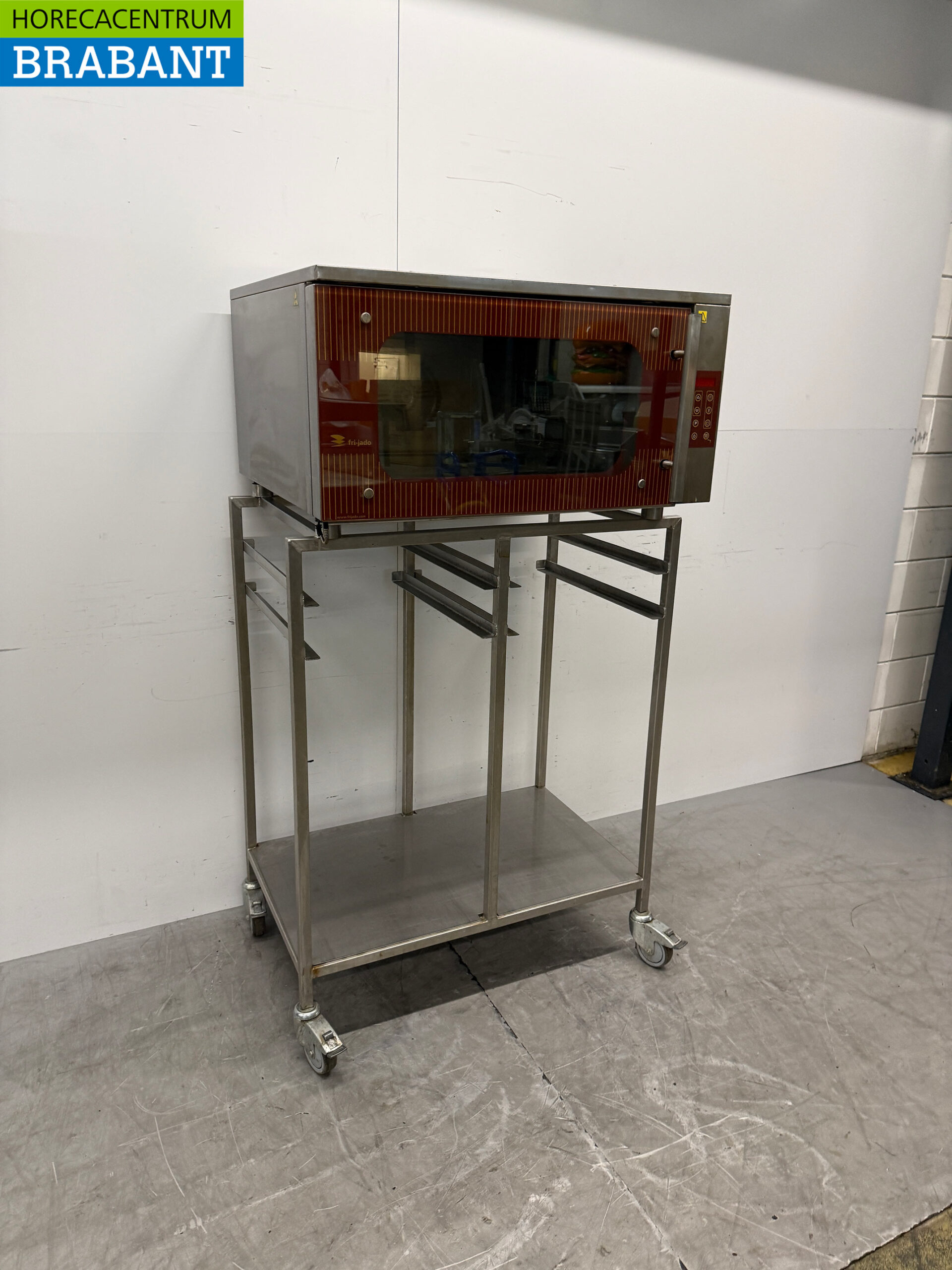 RVS Fri-Jado Heteluchtoven met vochtinjectie 3 x 60/40 cm 230V Horeca - Afbeelding 3