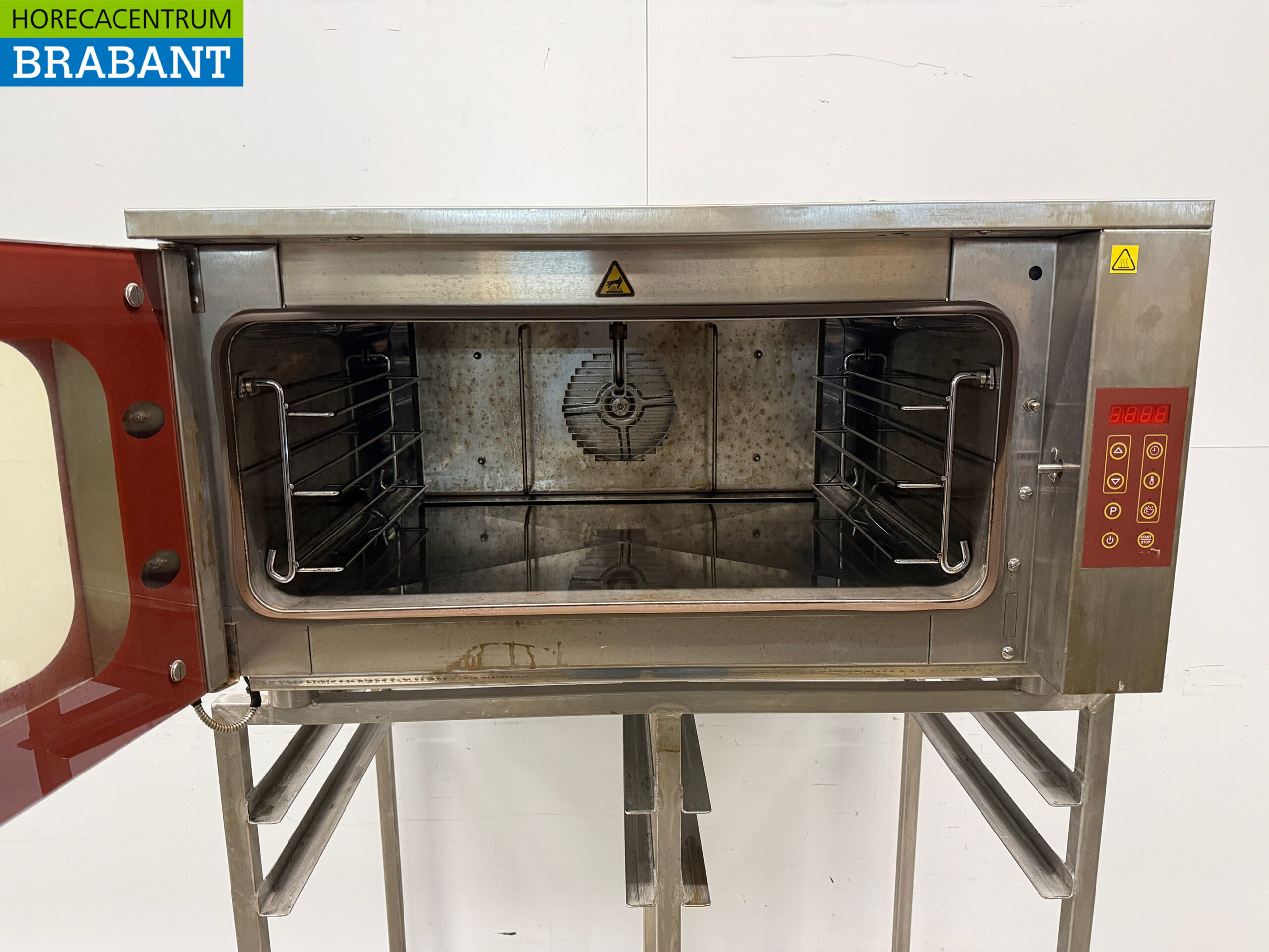RVS Fri-Jado Heteluchtoven met vochtinjectie 3 x 60/40 cm 230V Horeca - Afbeelding 5