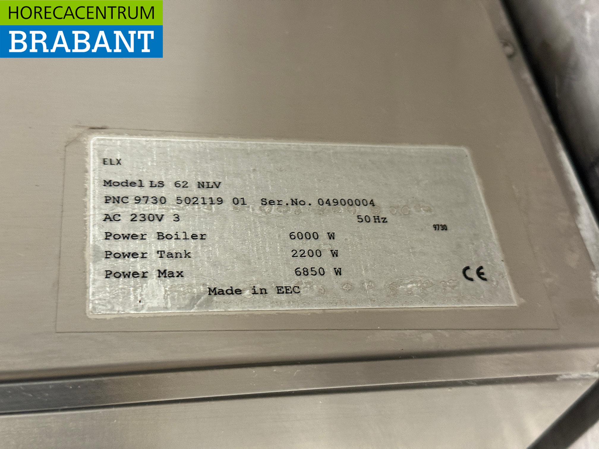 RVS Zanussi LS 62 Vaatwasser 400V Horeca - Afbeelding 6