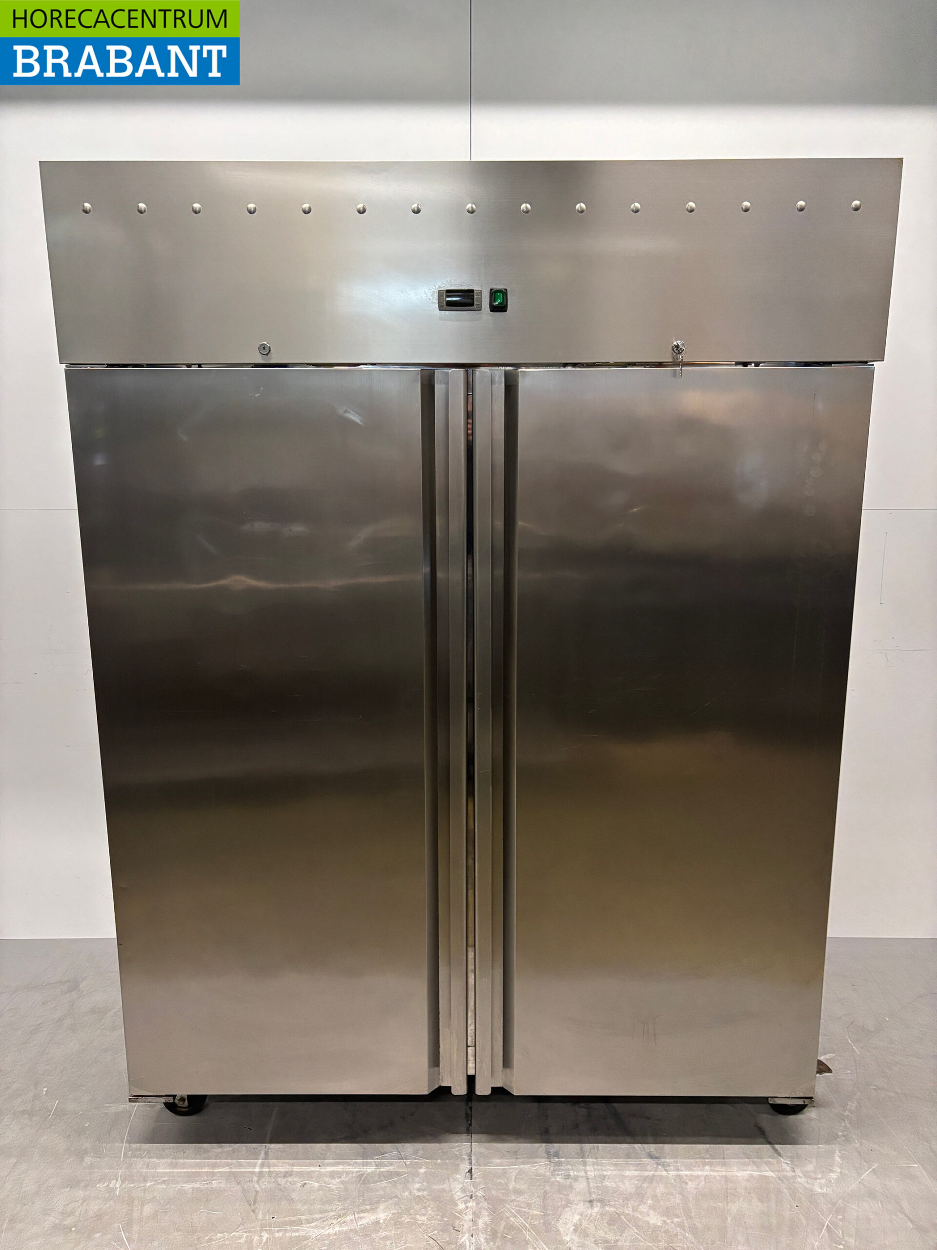 RVS Dubbeldeurs Koeling 1400 liter 230V Horeca