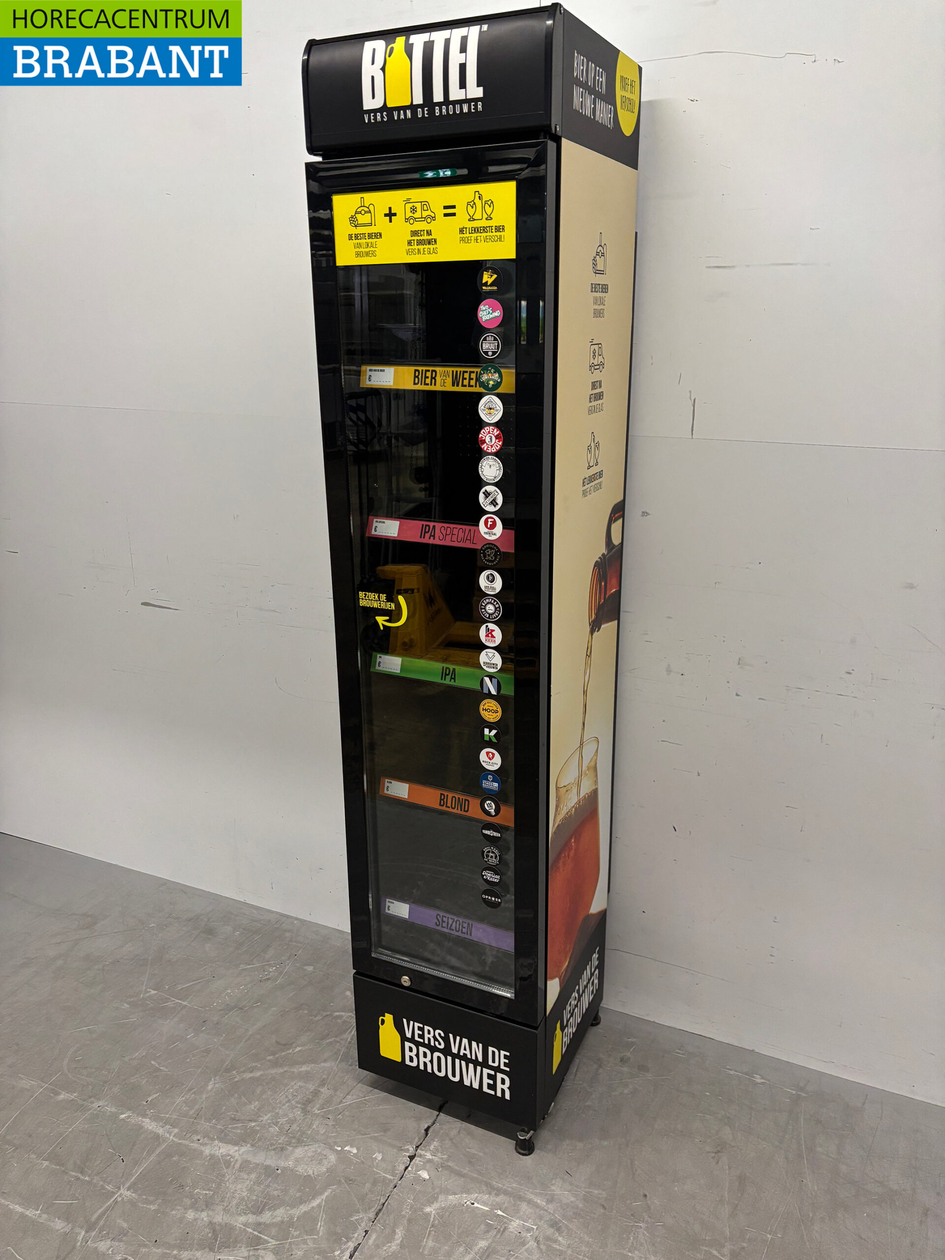 Gastro-Cool Glasdeurkoeling Koelkast Drankkoelkast Glazen deur 155 liter 230V Horeca - Afbeelding 2