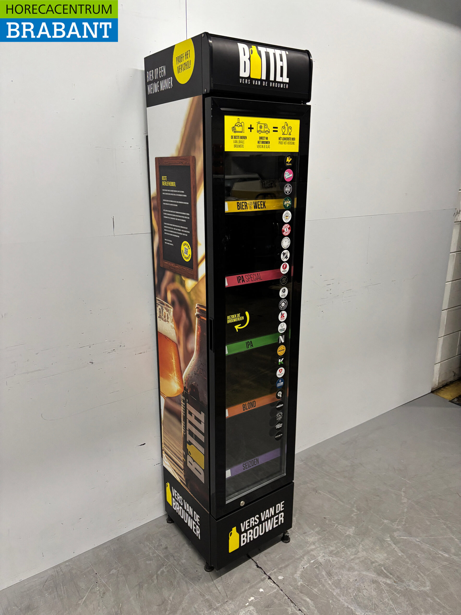 Gastro-Cool Glasdeurkoeling Koelkast Drankkoelkast Glazen deur 155 liter 230V Horeca - Afbeelding 3