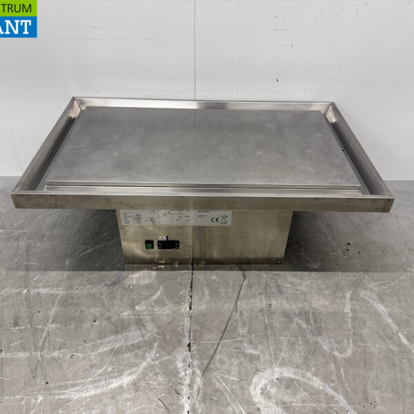 RVS Maxxfrost Inbouw Koelplaat 3 x 1/1 GN 230V Horeca