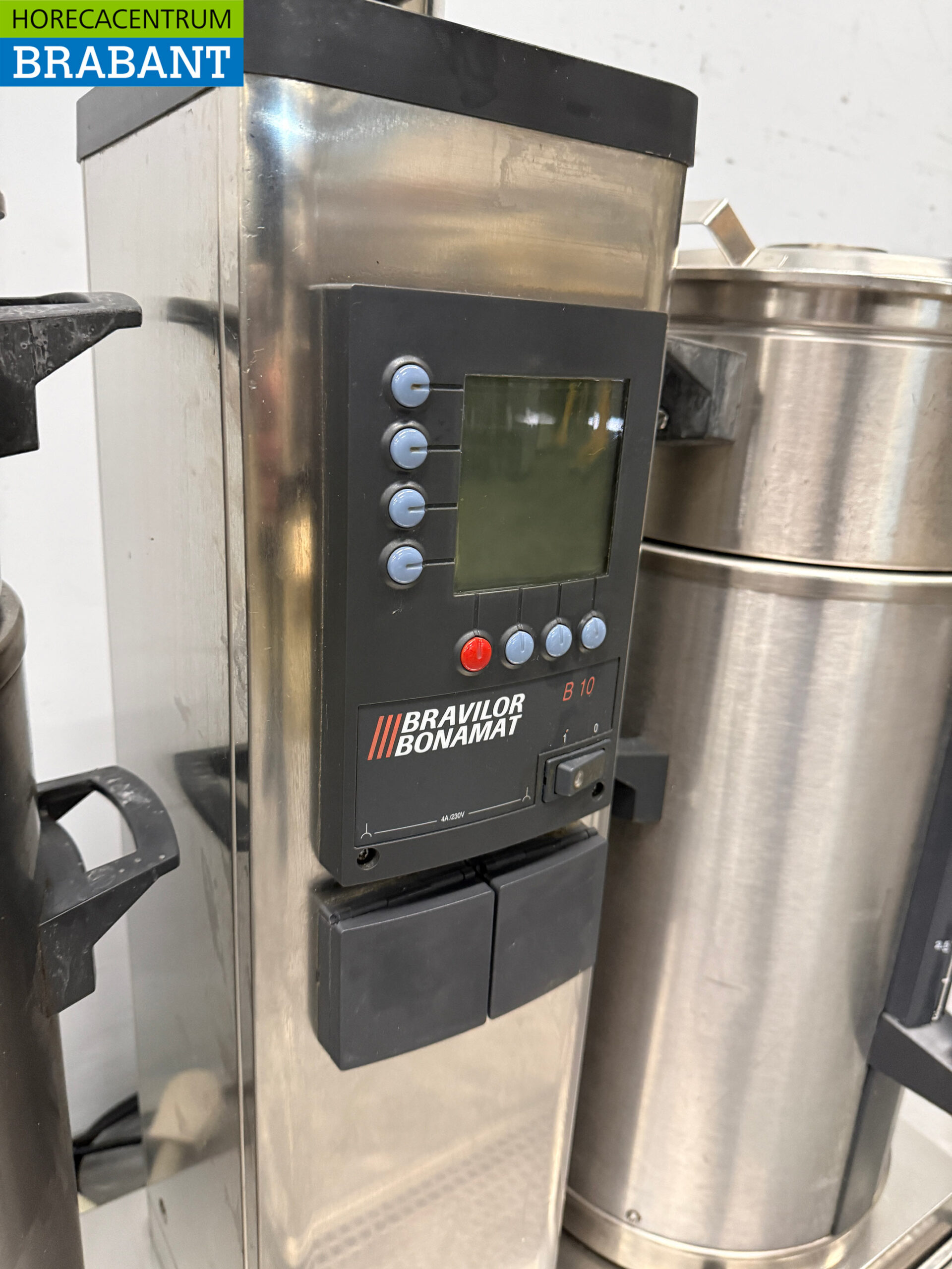 RVS Bravilor Bonamat Percolator Koffiemachine 2 x 10 liter 400V Horeca - Afbeelding 4