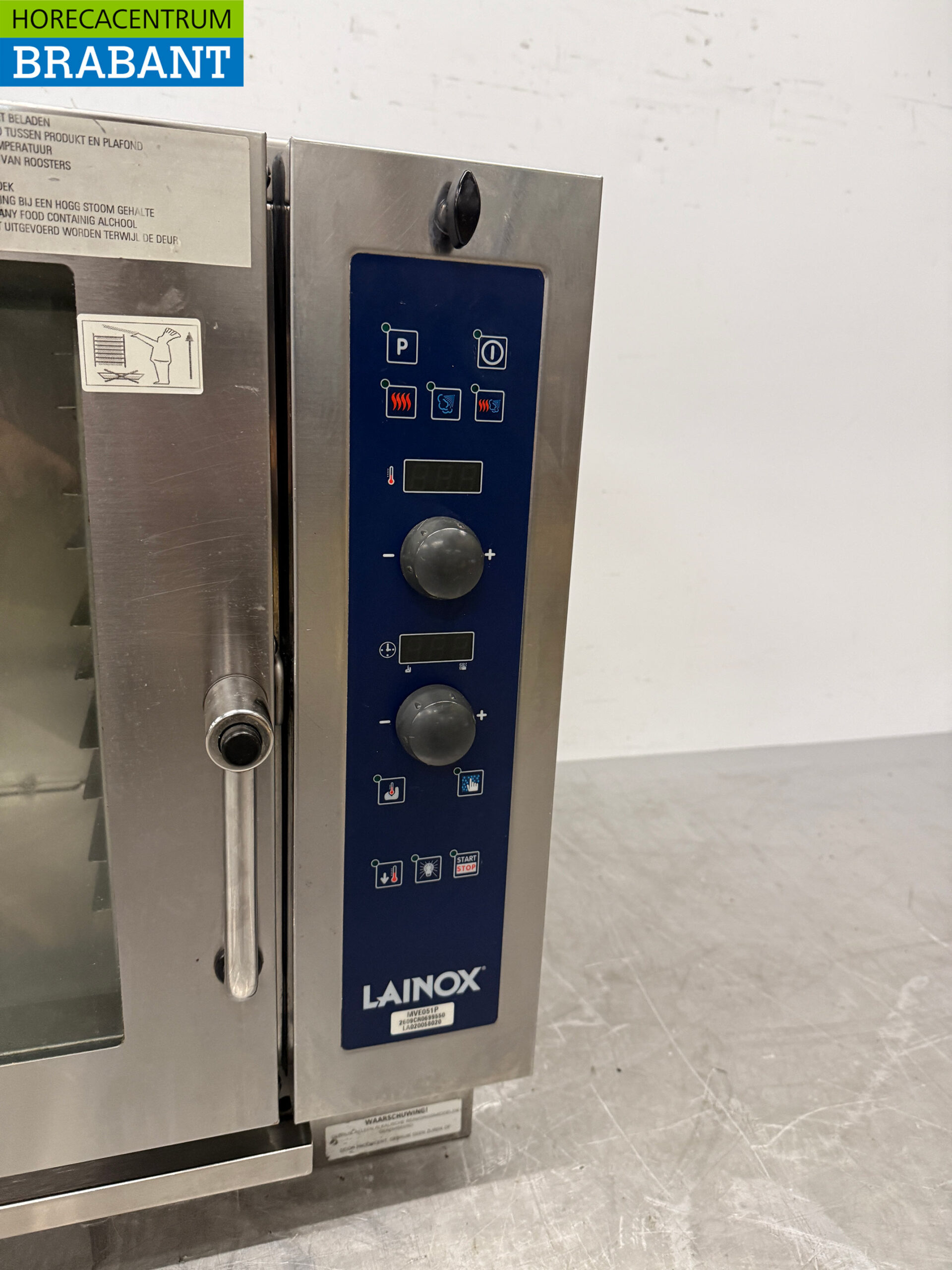RVS Lainox Steamer Combisteamer 5 x 1/1 GN 400V Horeca - Afbeelding 5