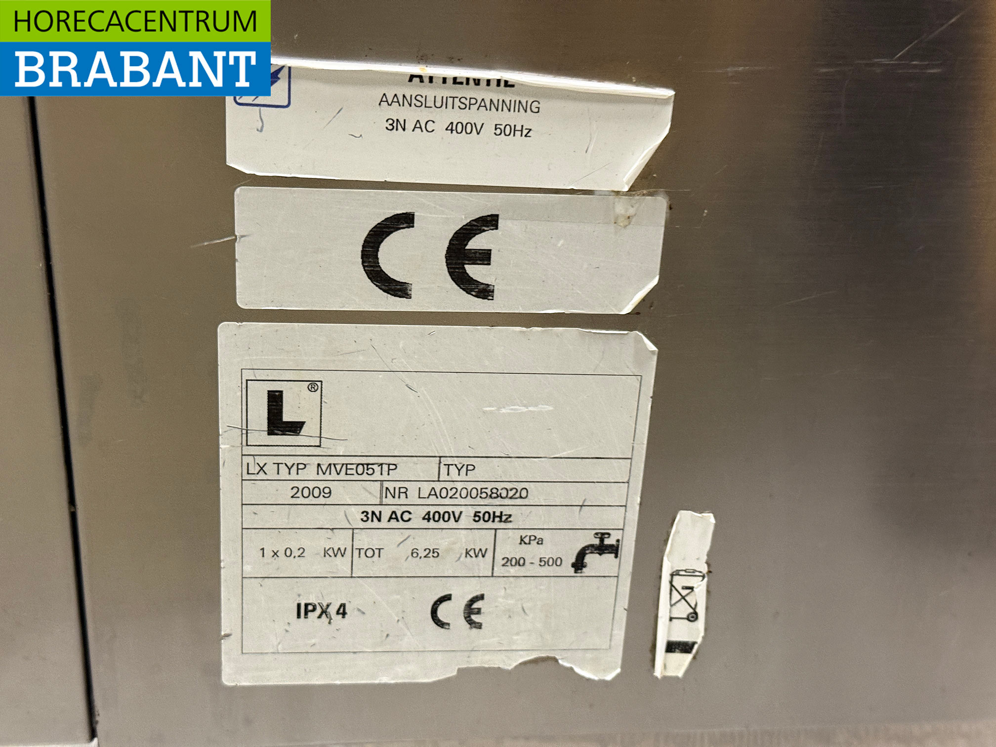 RVS Lainox Steamer Combisteamer 5 x 1/1 GN 400V Horeca - Afbeelding 6