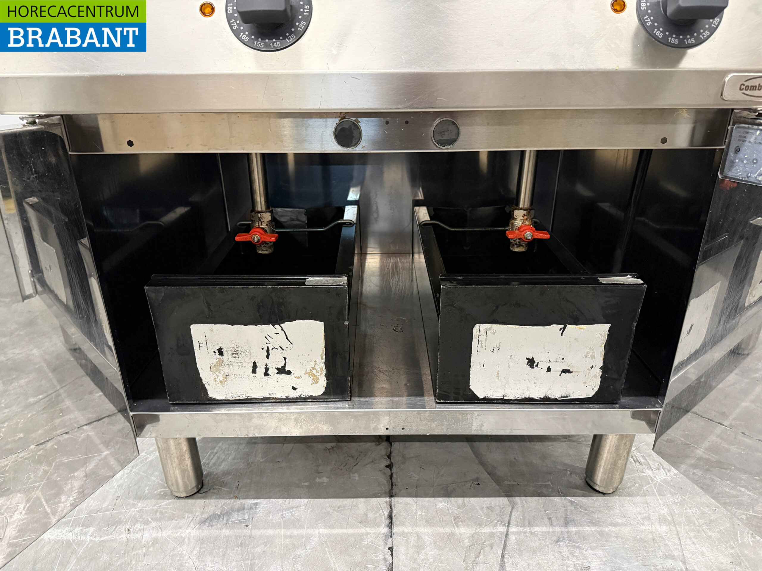 RVS Zanussi Dubbele Friteuse 2 x 16 liter 400V Horeca - Afbeelding 5