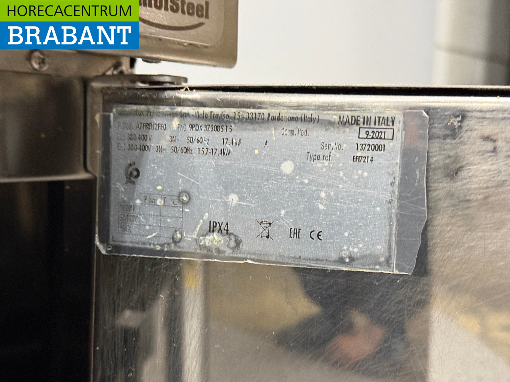 RVS Zanussi Dubbele Friteuse 2 x 16 liter 400V Horeca - Afbeelding 6
