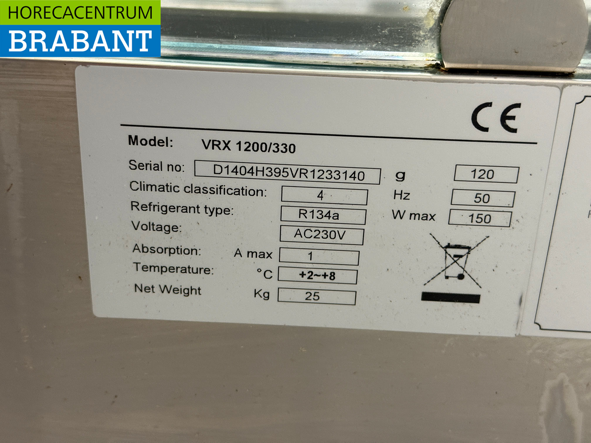 RVS Pelican Saladiere 5 x 1/4 GN 120 cm 230V Horeca - Afbeelding 4
