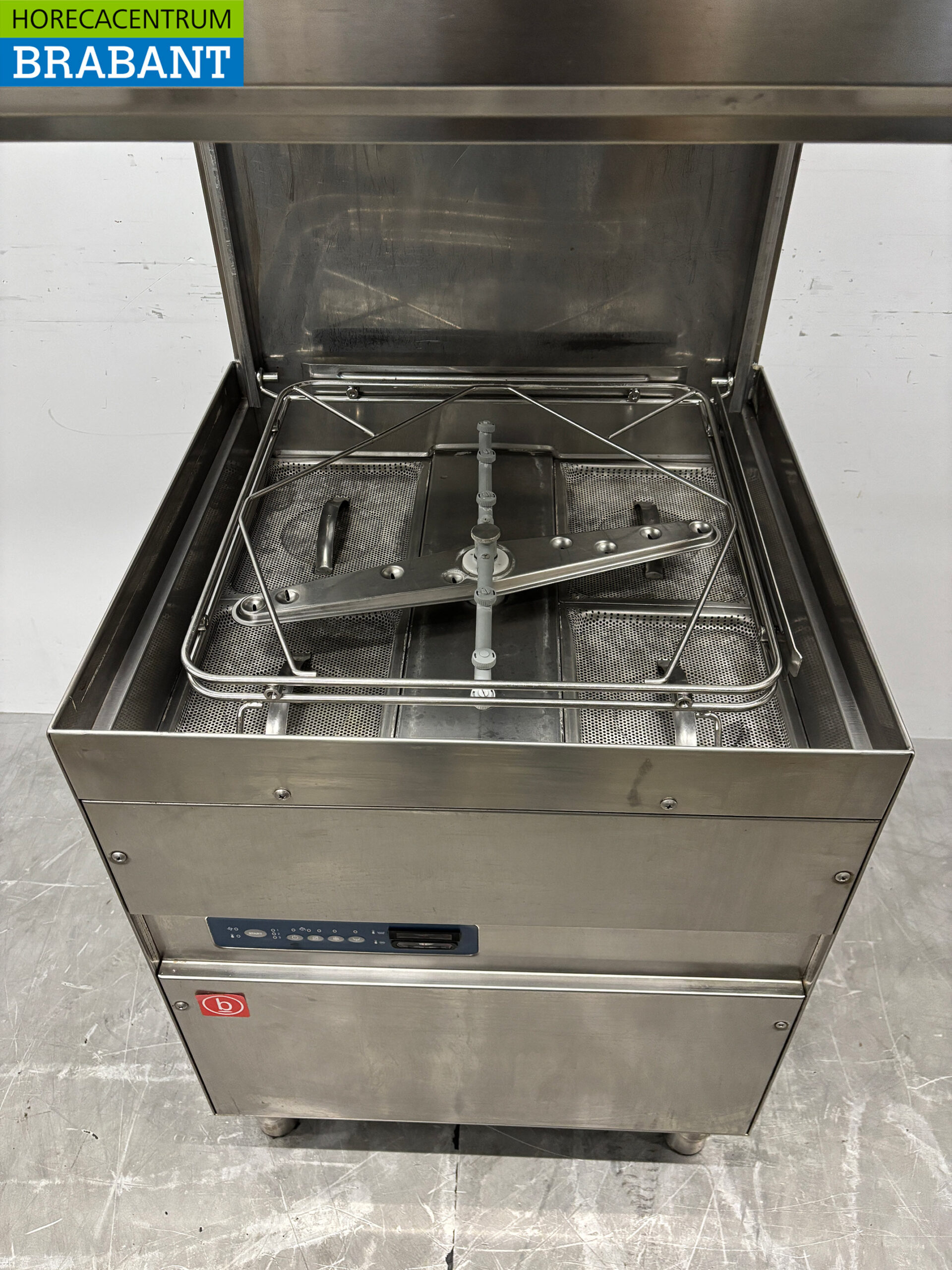 RVS Rhima Baron Doorschuifvaatwasser 400V Horeca - Afbeelding 4