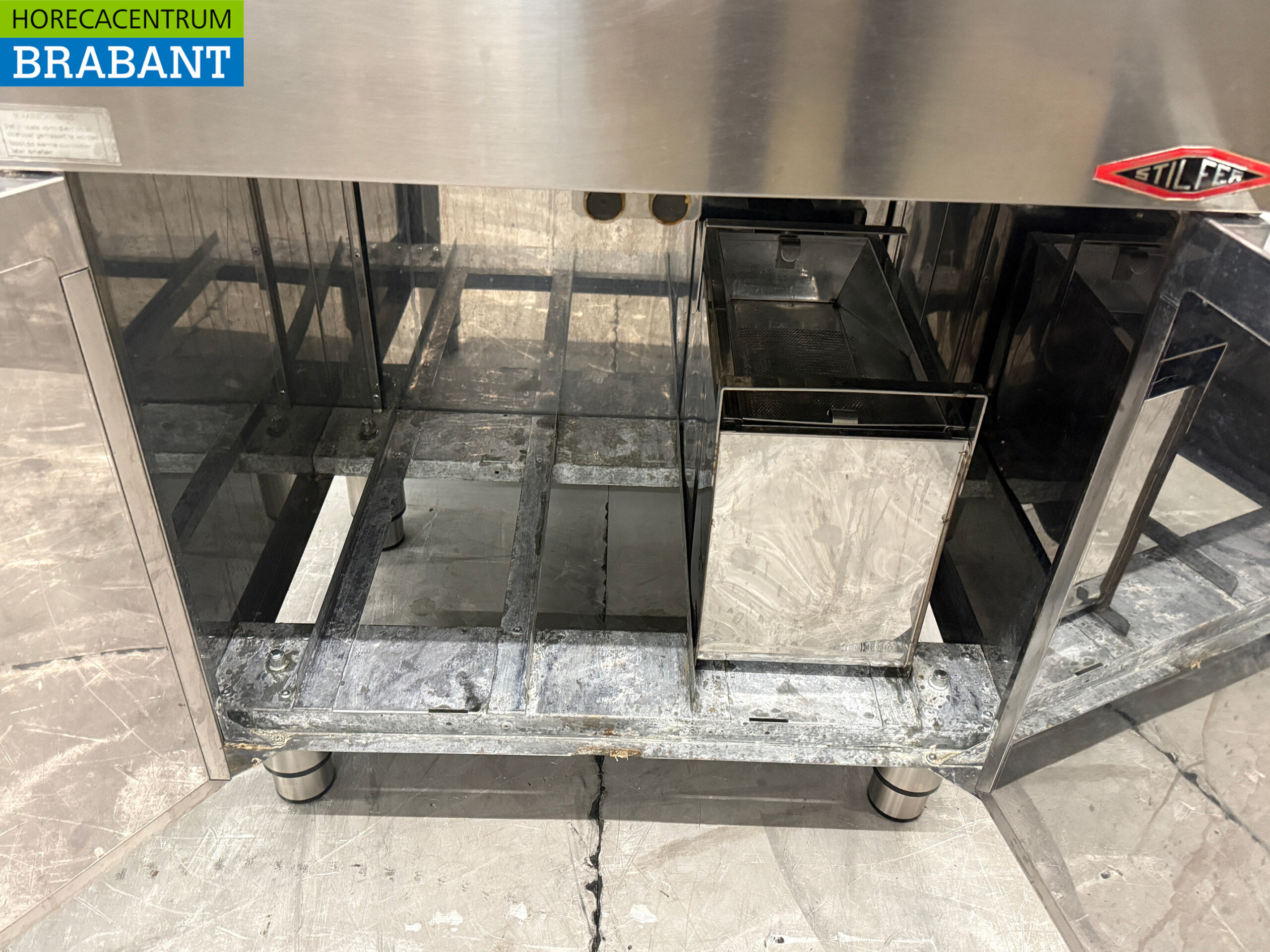 RVS Stilfer Dubbele Friteuse 2 x 12 liter 2 x 400V Horeca - Afbeelding 5