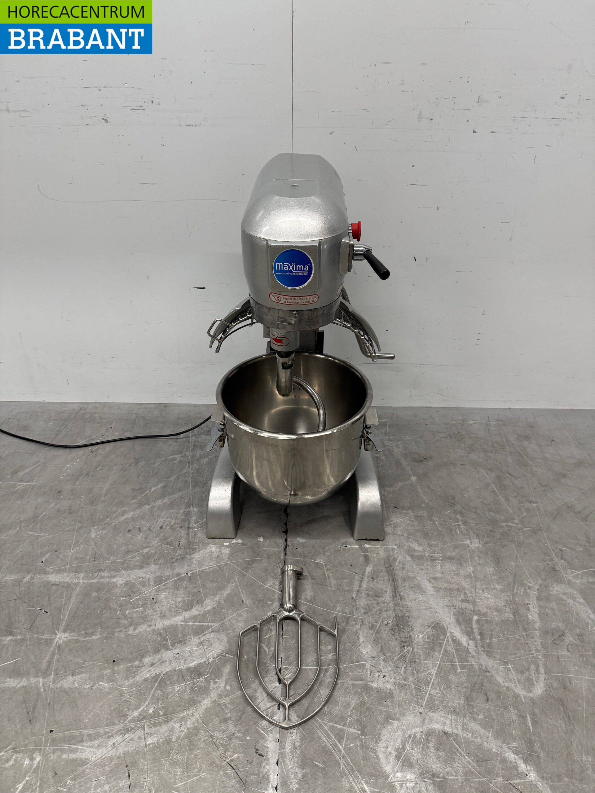 Planeetmenger Menger RVS kuip 20 liter 230V Bakkerij Horeca