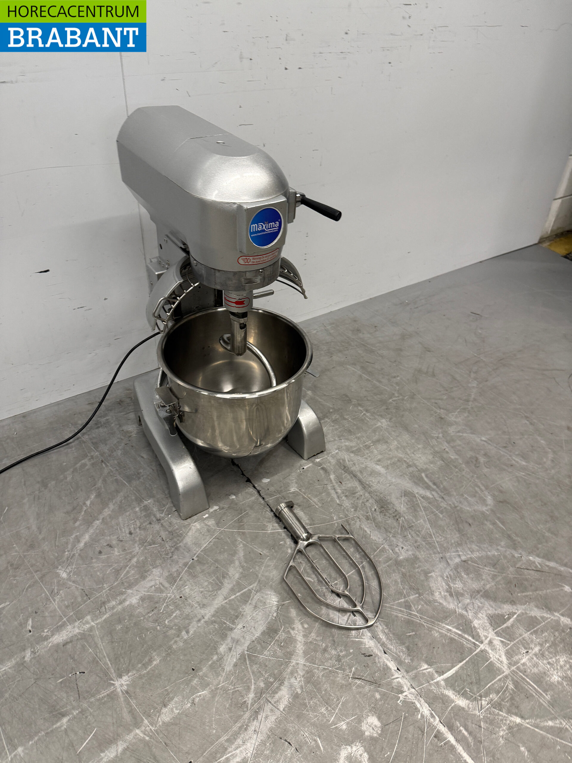 Planeetmenger Menger RVS kuip 20 liter 230V Bakkerij Horeca - Afbeelding 3
