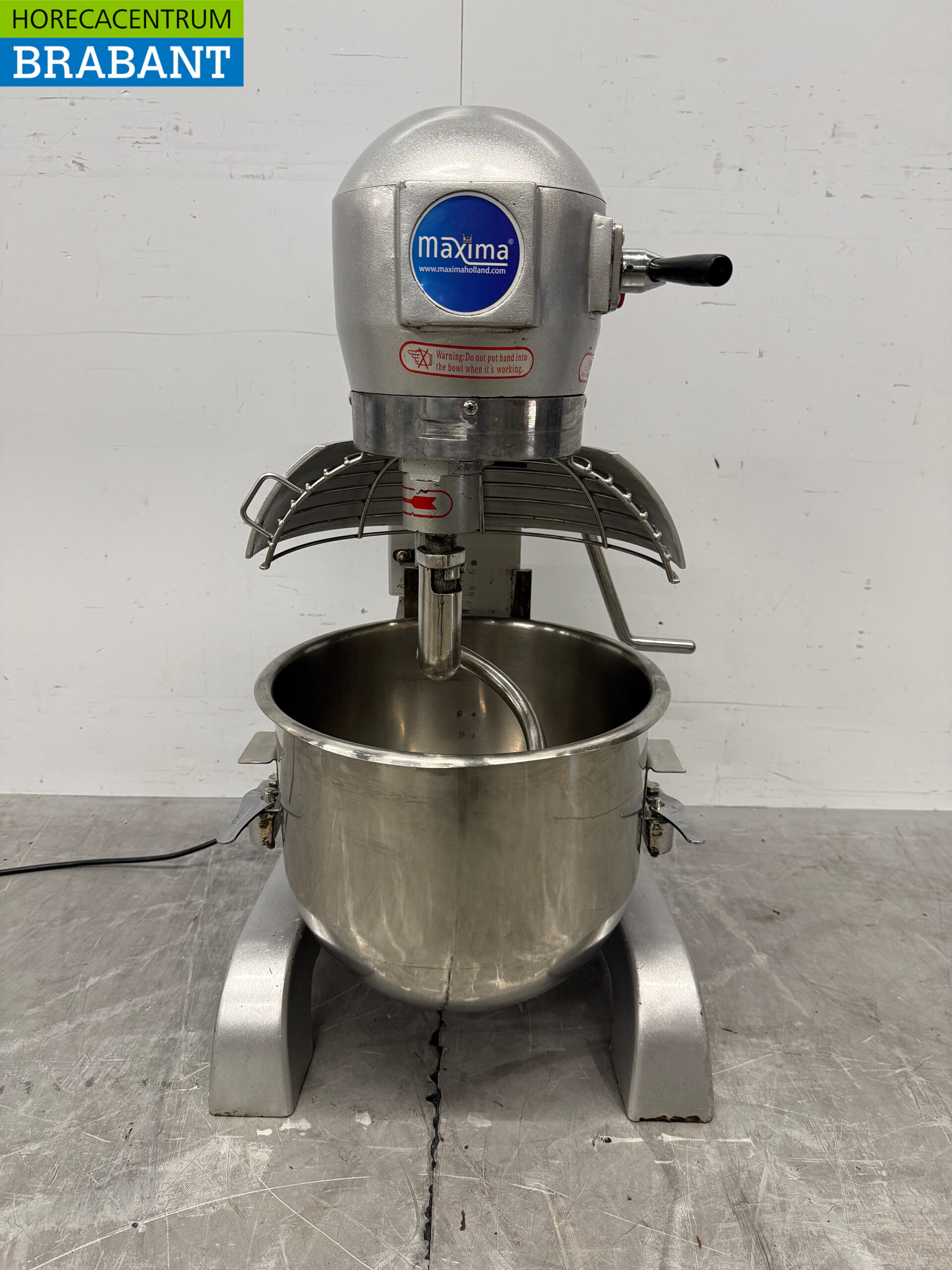 Planeetmenger Menger RVS kuip 20 liter 230V Bakkerij Horeca - Afbeelding 4
