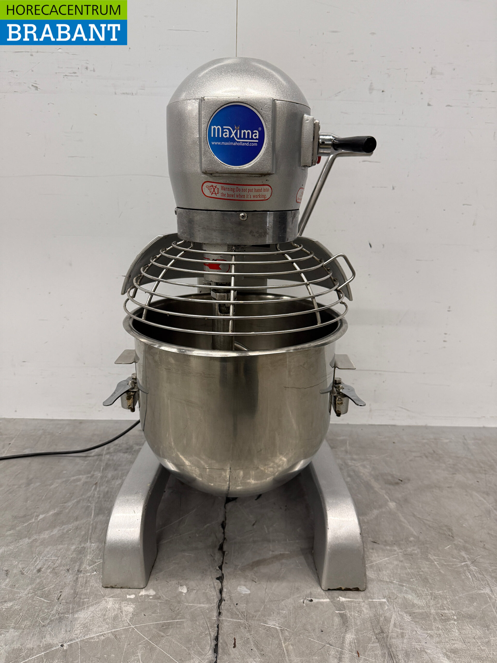 Planeetmenger Menger RVS kuip 20 liter 230V Bakkerij Horeca - Afbeelding 5