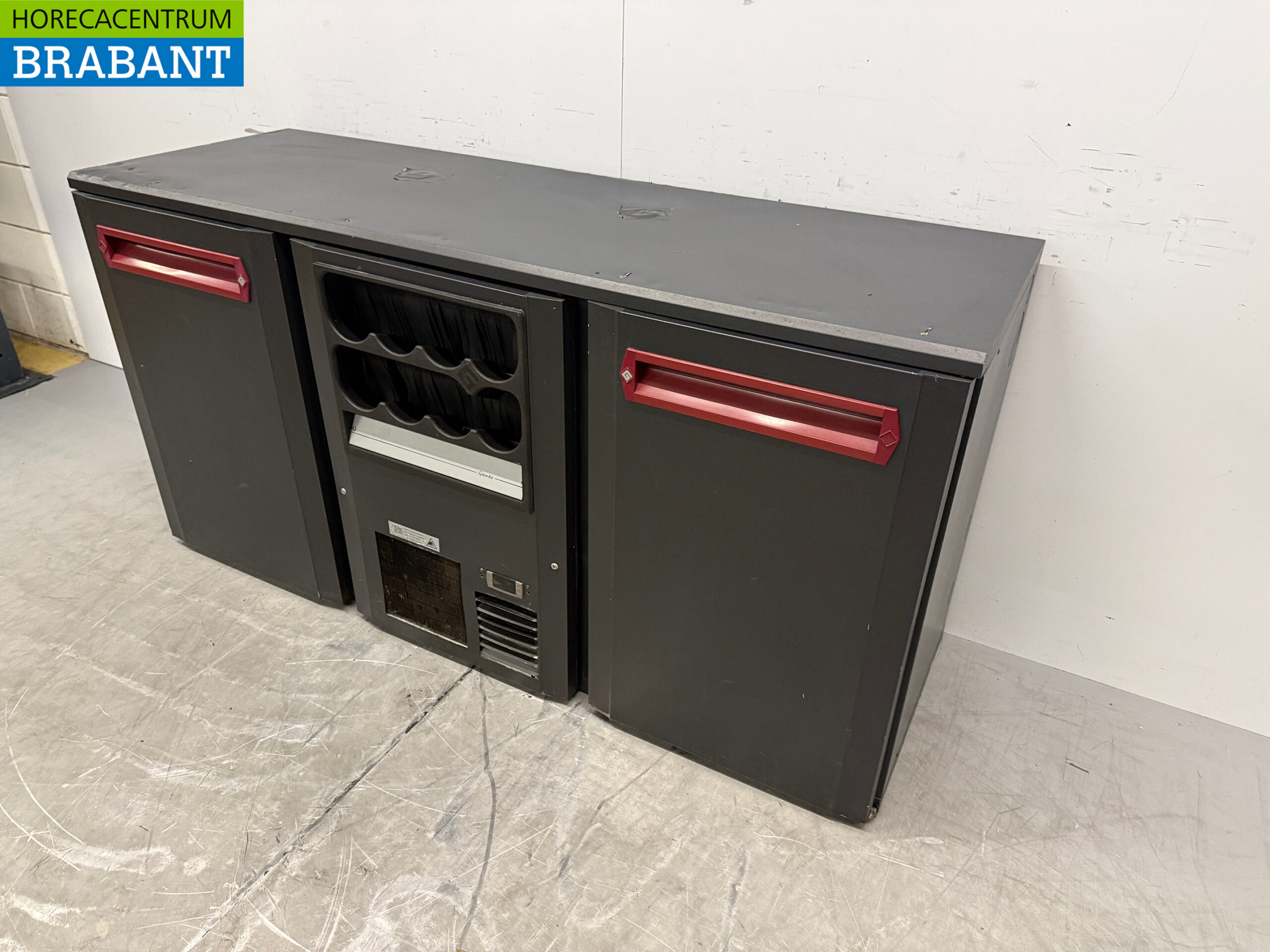 Gamko Barkoeling met flessennest 2 deuren 167 cm 230V Horeca - Afbeelding 2