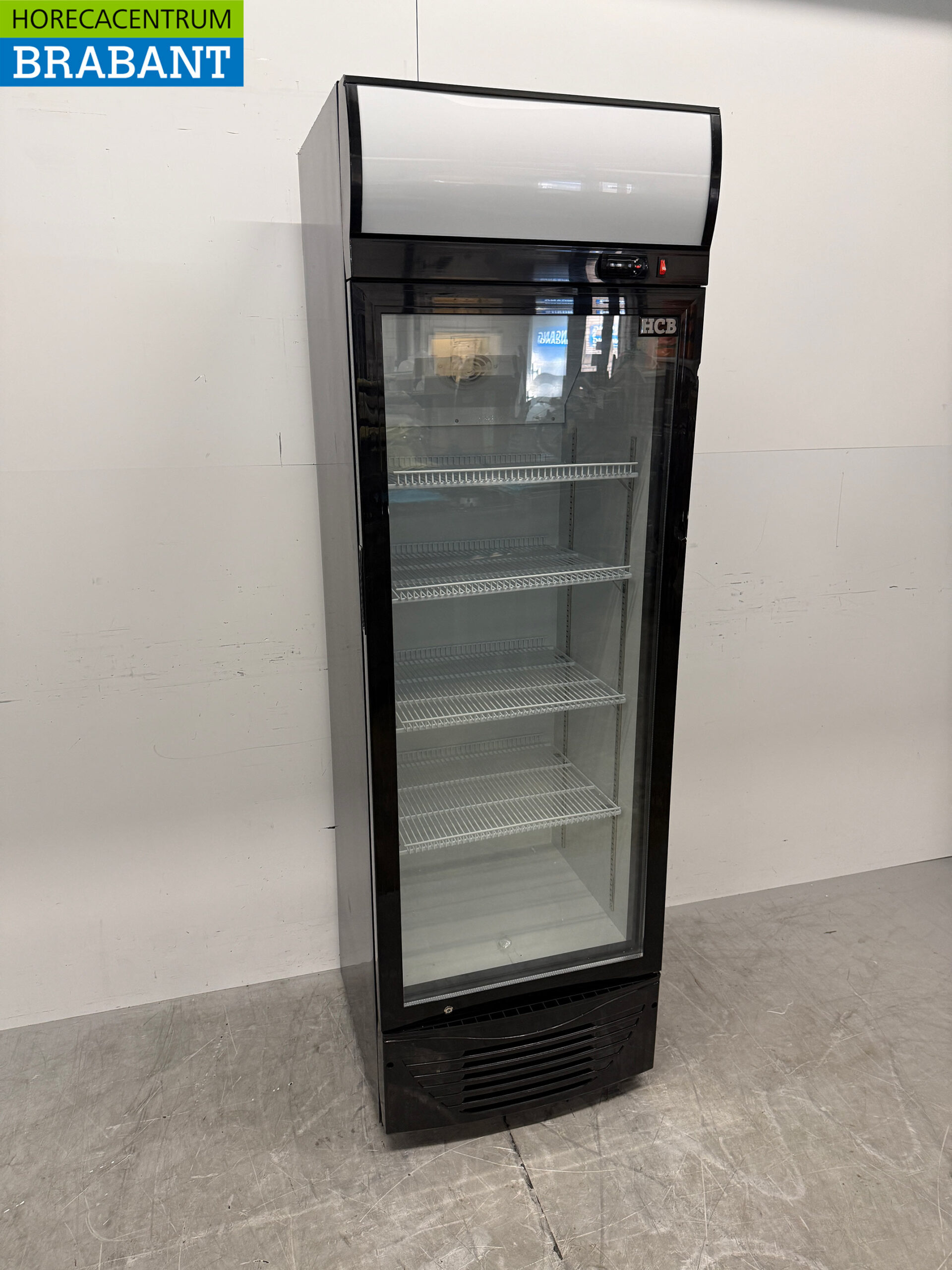 HCB Glasdeurkoeling Koelkast Drankkoelkast Glazen deur 278 liter 230V Horeca - Afbeelding 3