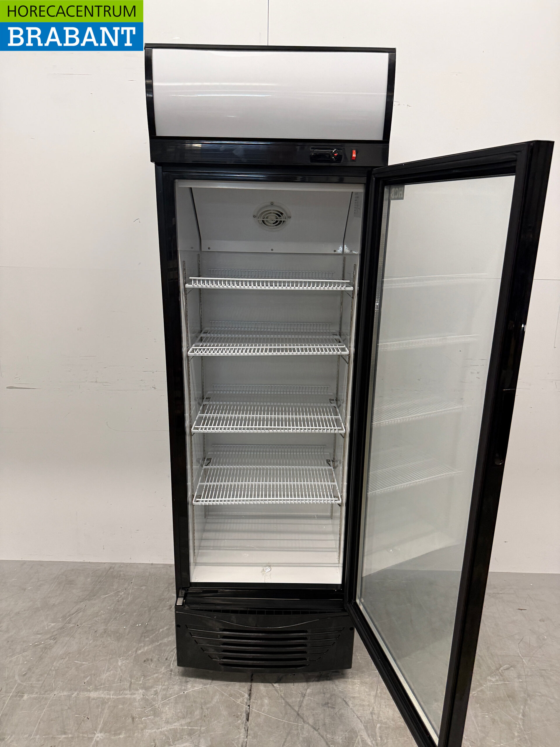HCB Glasdeurkoeling Koelkast Drankkoelkast Glazen deur 278 liter 230V Horeca - Afbeelding 4