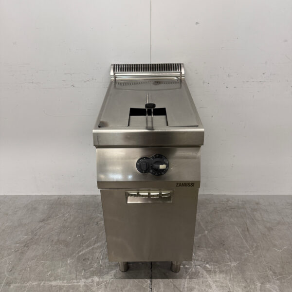 RVS Zanussi Friteuse 15 liter GAS Horeca