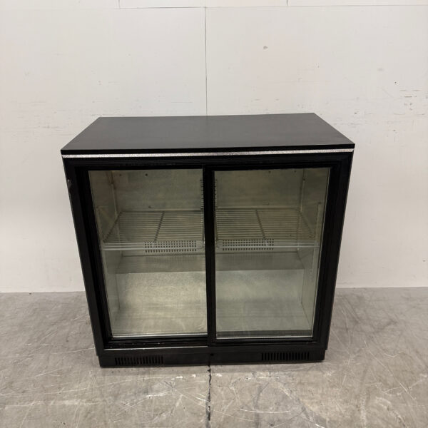 Barkoeling 2 Glazen Schuifdeuren 90 cm 230V Horeca