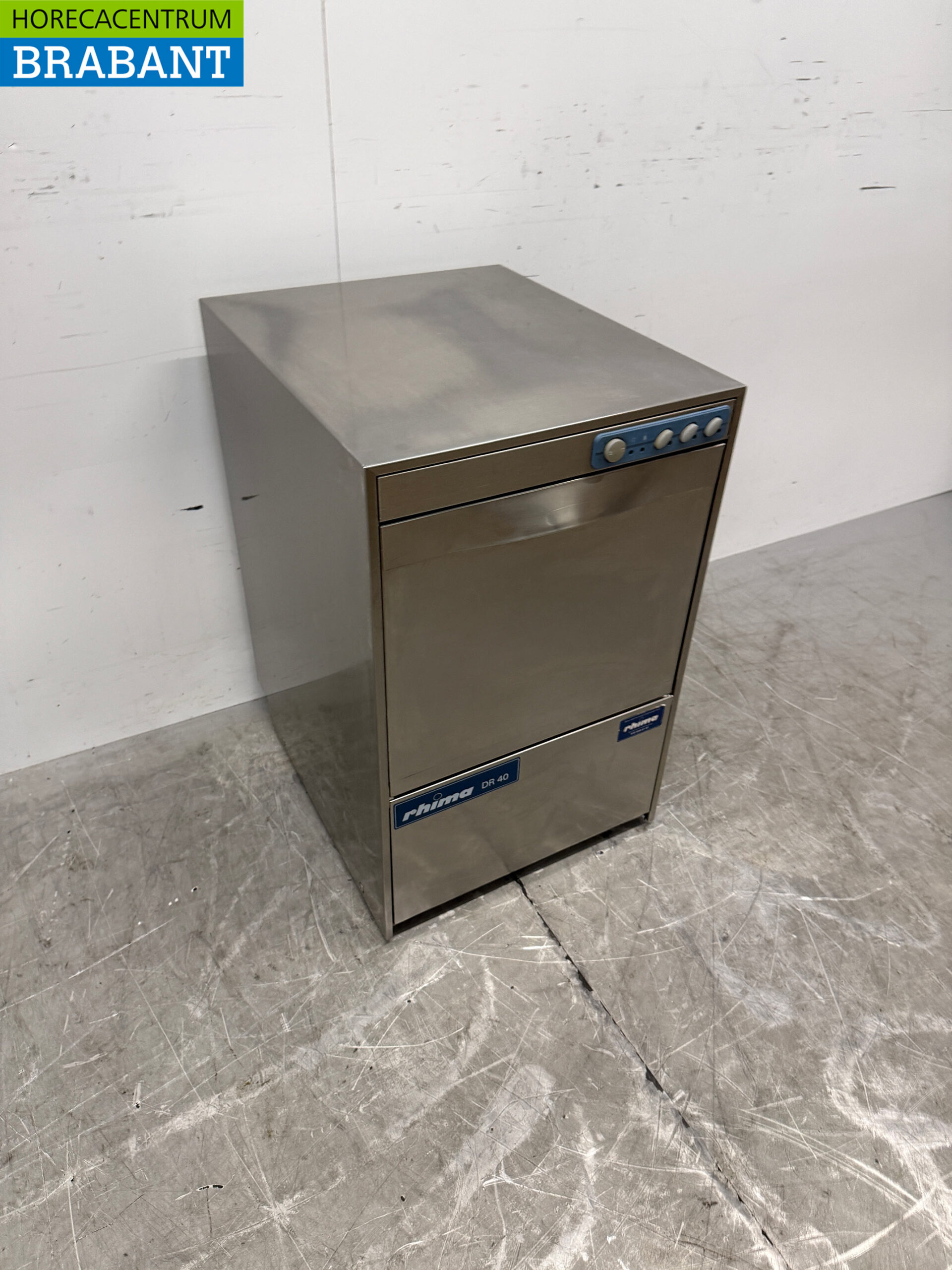 RVS Rhima DR40 Glazenspoelmachine 230V Horeca - Afbeelding 3