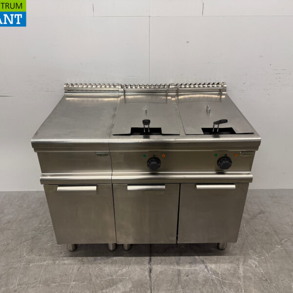 RVS Electrolux Dubbele Friteuse 2 x 15 liter 400V Horeca