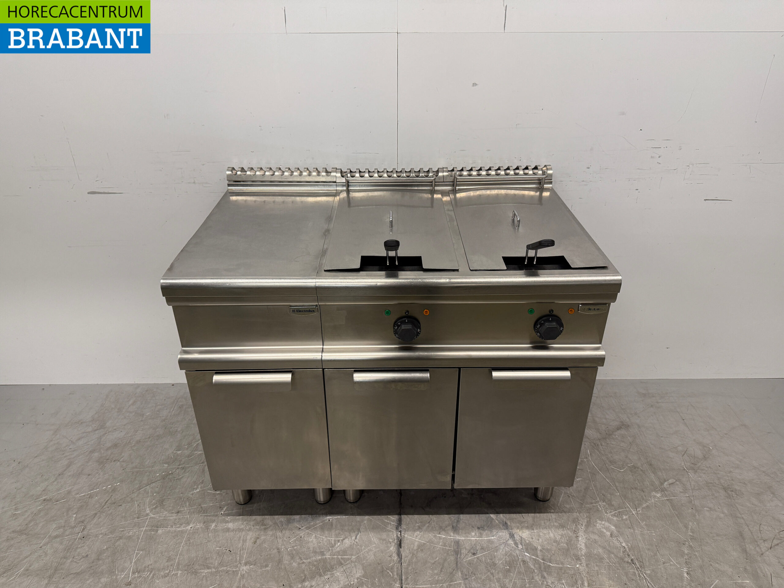 RVS Electrolux Dubbele Friteuse 2 x 15 liter 400V Horeca