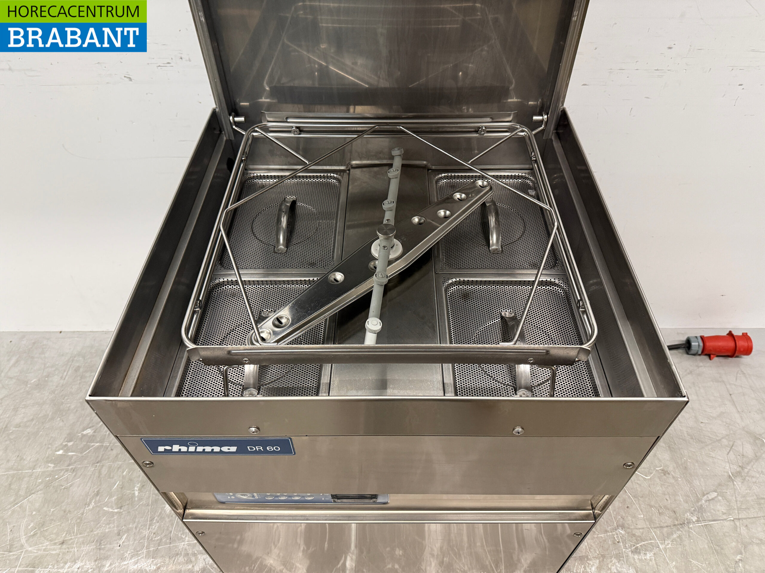 RVS Rhima DR60 Doorschuifvaatwasser 400V Horeca - Afbeelding 4
