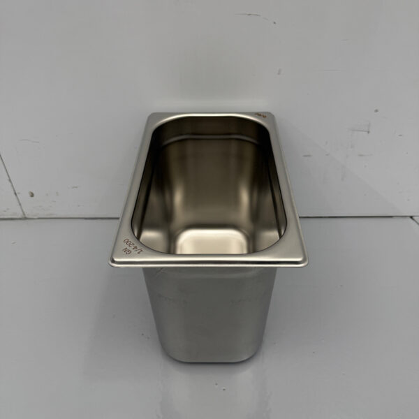 RVS Gastronorm bak GN bak 1/4 Diepte 200 mm Horeca