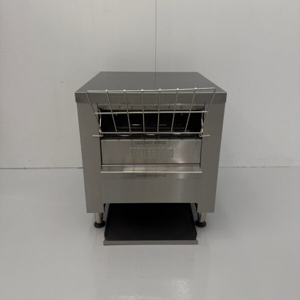 RVS Buffalo DB175 Doorloop toaster Broodrooster Conveyor oven 400 stuks 230V Horeca