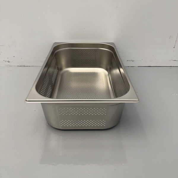 RVS Geperforeerde gastronorm bak GN bak 1/1 Diepte 200 mm Horeca