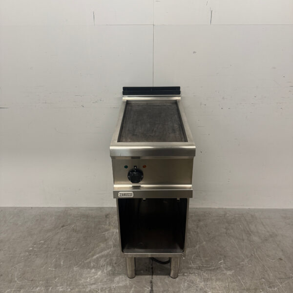 RVS Zanussi Bakplaat Grillplaat 35 cm 400V Horeca