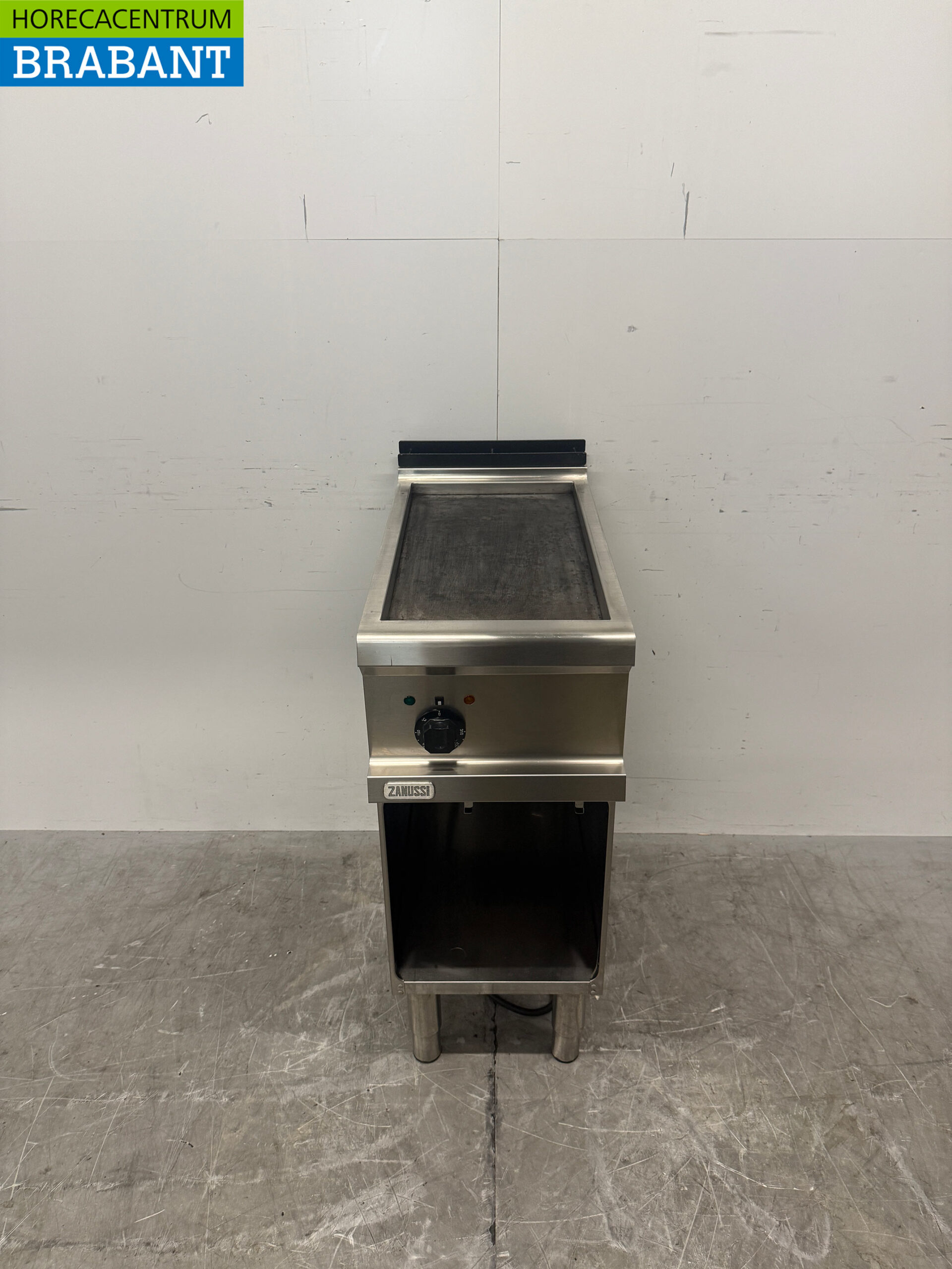 RVS Zanussi Bakplaat Grillplaat 35 cm 400V Horeca