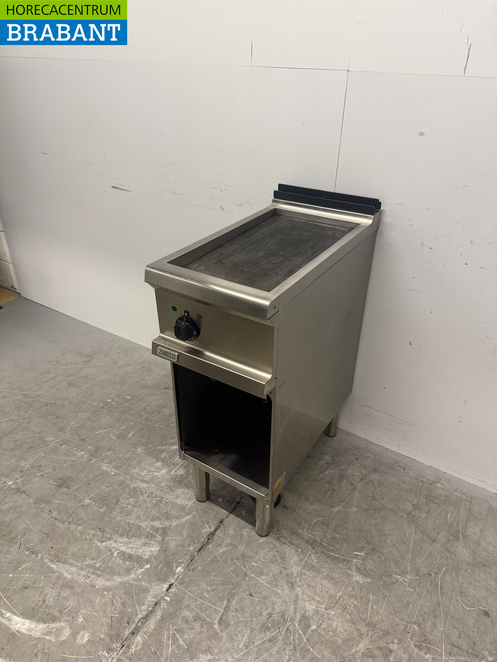 RVS Zanussi Bakplaat Grillplaat 35 cm 400V Horeca - Afbeelding 2