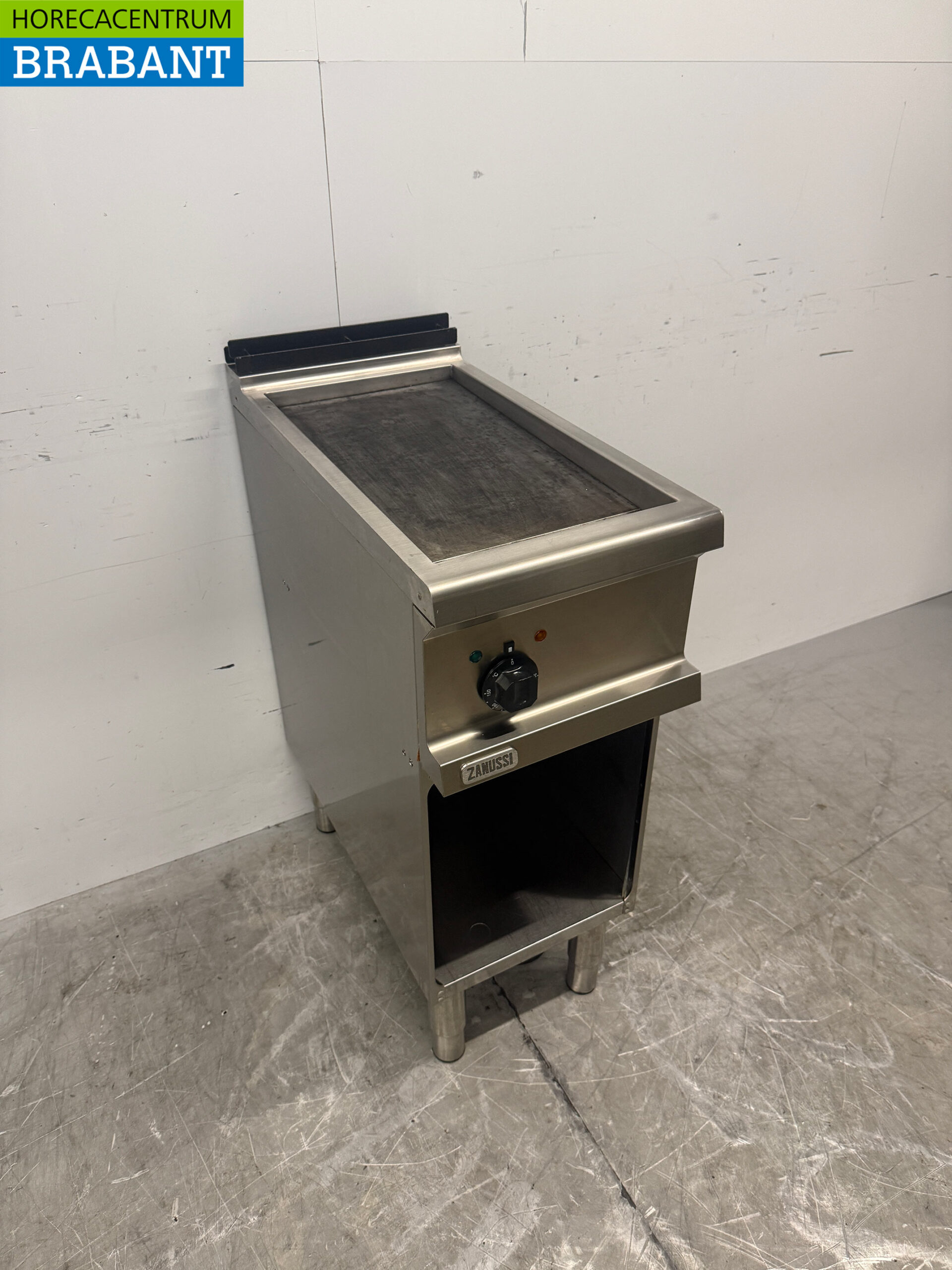 RVS Zanussi Bakplaat Grillplaat 35 cm 400V Horeca - Afbeelding 3