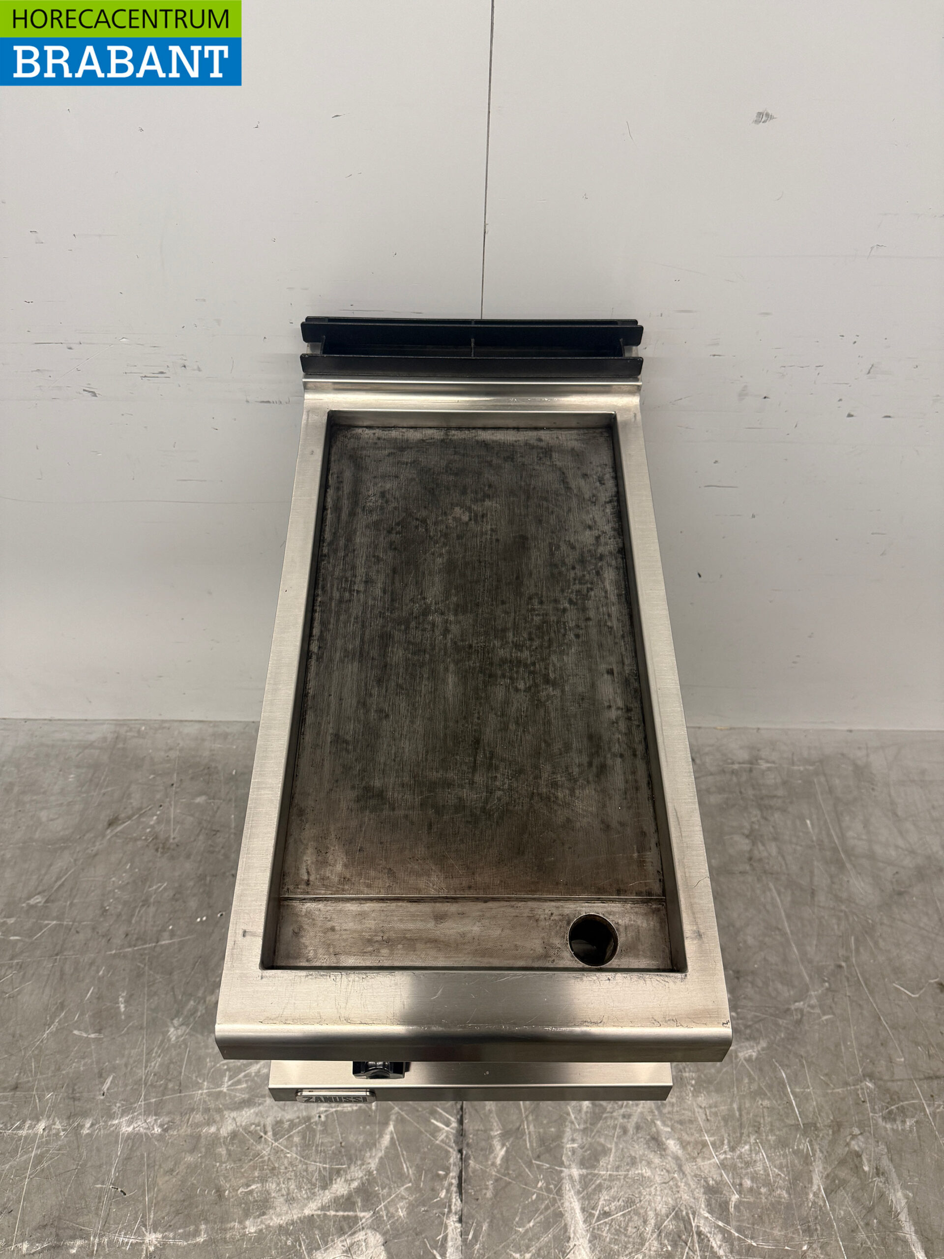 RVS Zanussi Bakplaat Grillplaat 35 cm 400V Horeca - Afbeelding 4