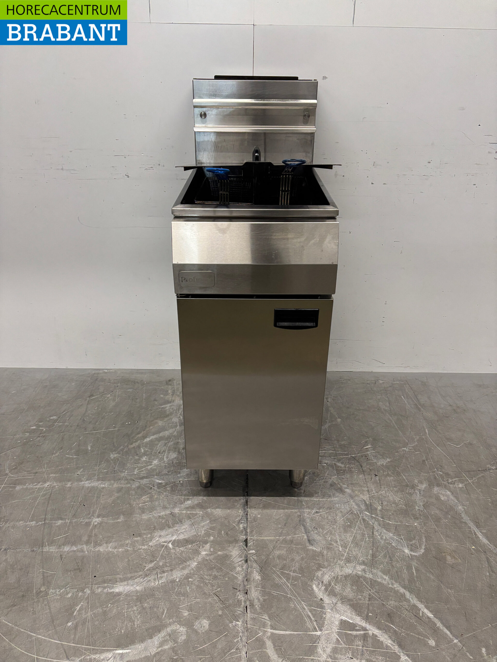 RVS Profinox Frituur 21 liter Gas Horeca