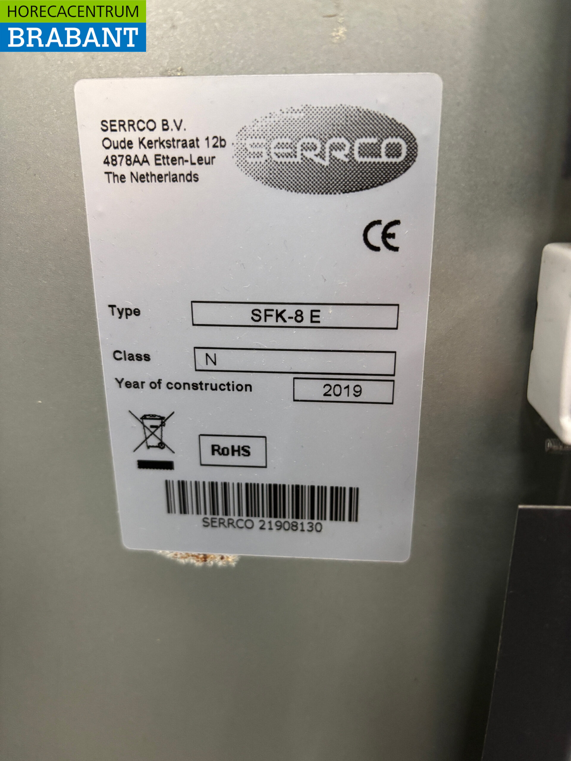 Serrco Fustenkoeler 8 x 20 liter fust 135 cm 230V Horeca - Afbeelding 5