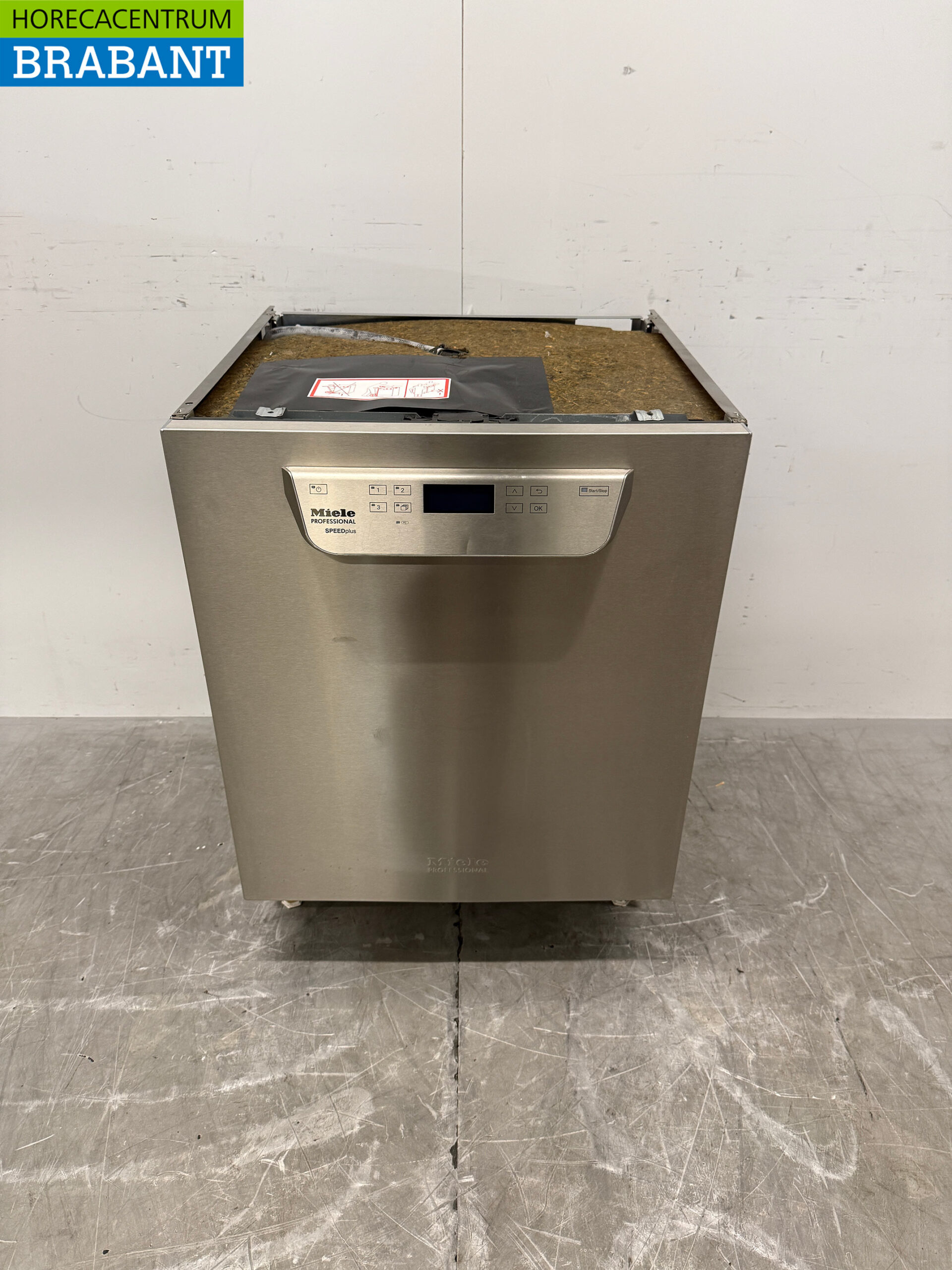 RVS Miele Inbouwvaatwasser met afvoerpomp 400V Horeca