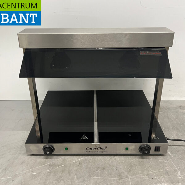 RVS Caterchef Warmhoudplaat 2 x 1/1 GN 230V Horeca