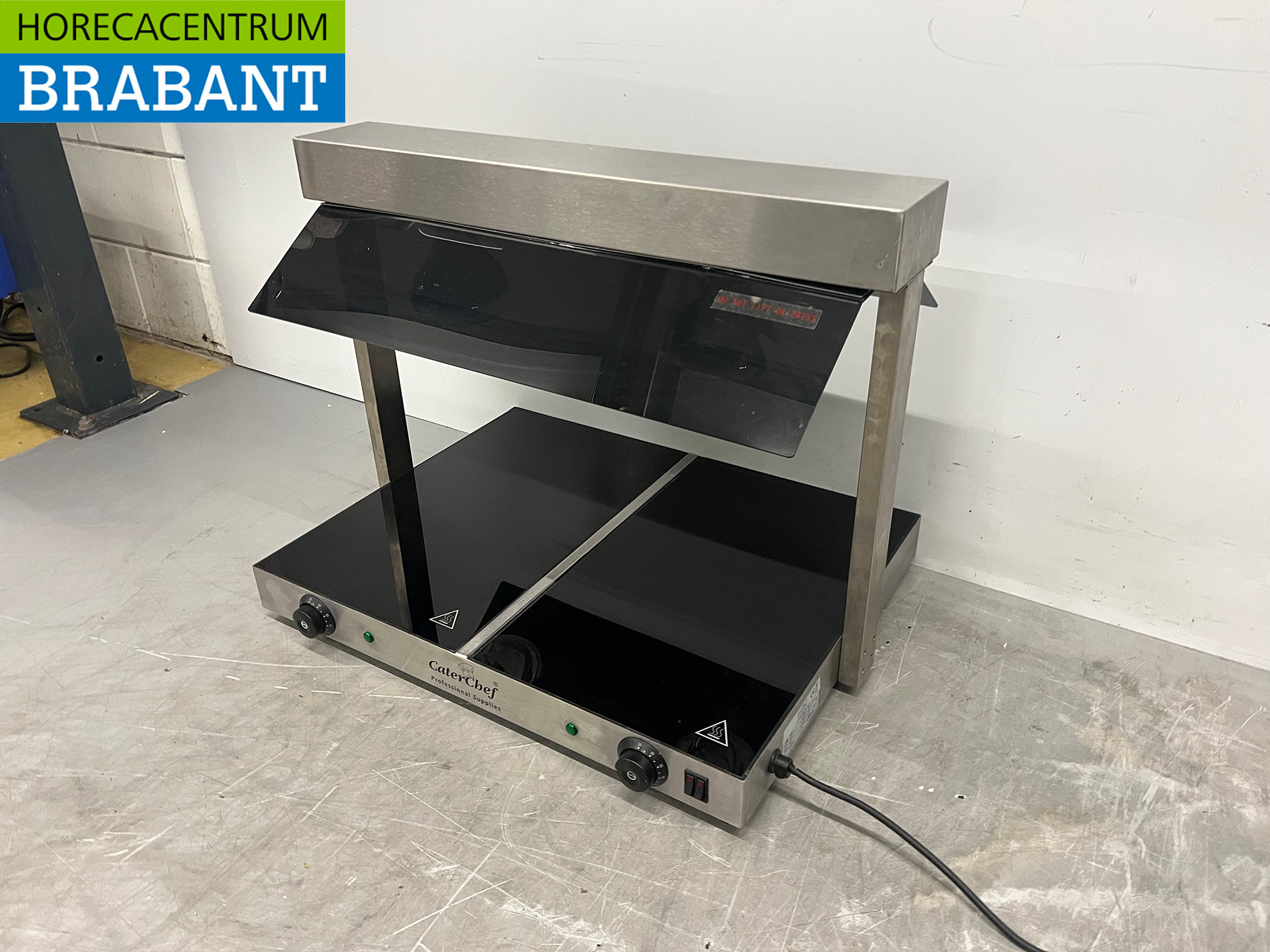 RVS Caterchef Warmhoudplaat 2 x 1/1 GN 230V Horeca - Afbeelding 2