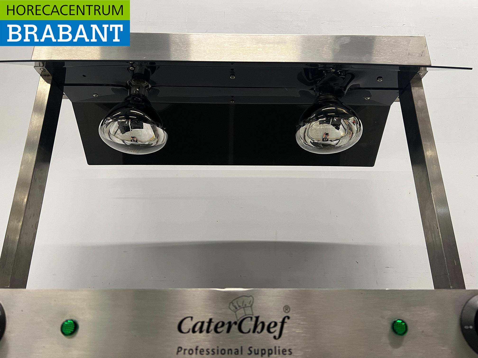RVS Caterchef Warmhoudplaat 2 x 1/1 GN 230V Horeca - Afbeelding 4