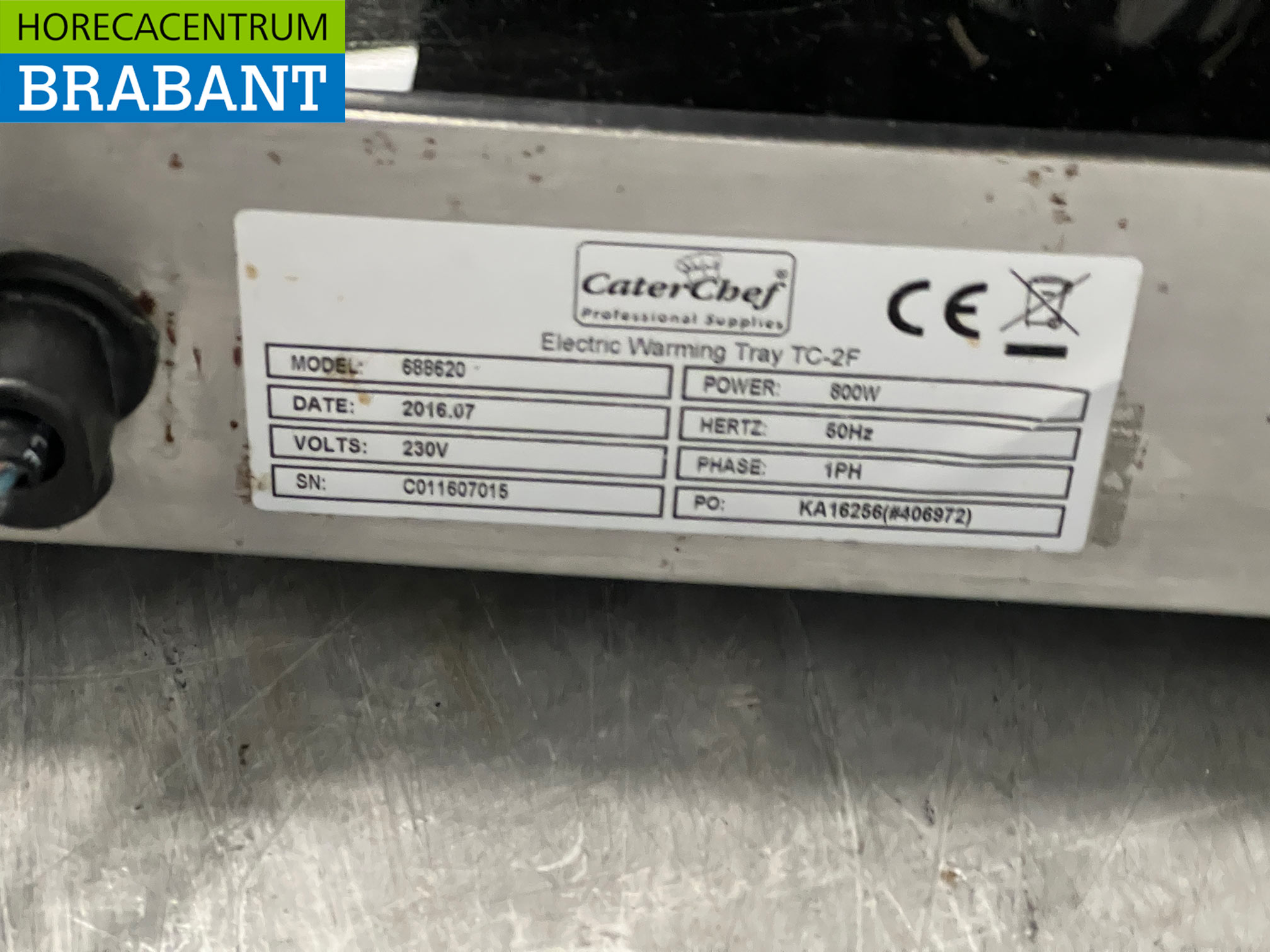 RVS Caterchef Warmhoudplaat 2 x 1/1 GN 230V Horeca - Afbeelding 5